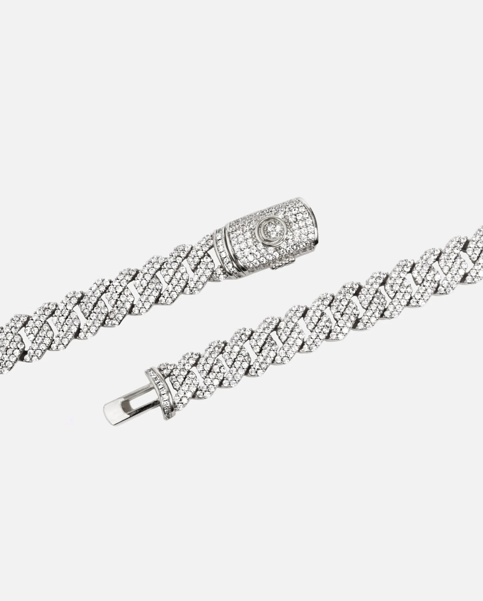 10mm Iced Prong Link Chain - Image 4