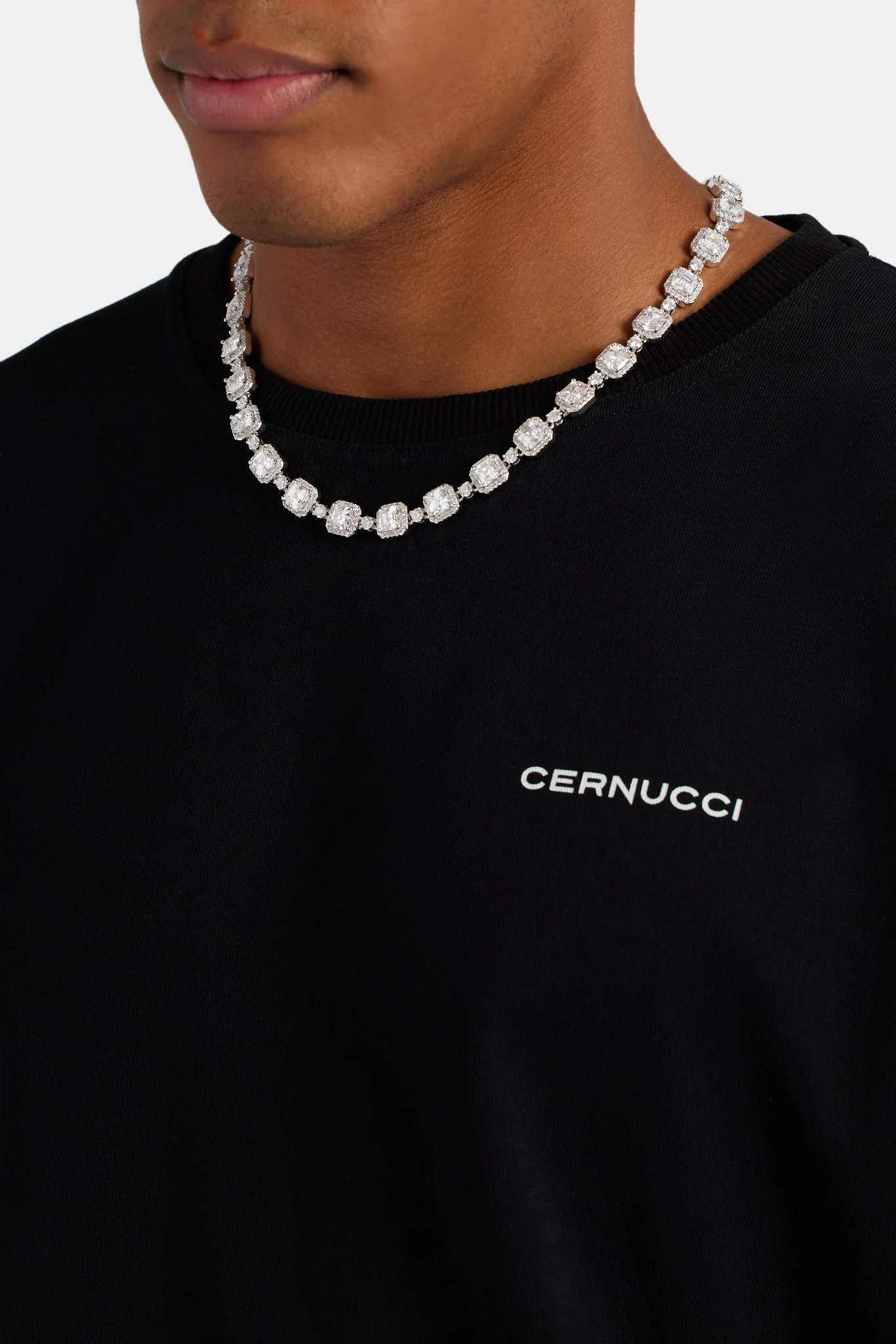10mm Iced CZ Bezel Tennis Chain - Image 4
