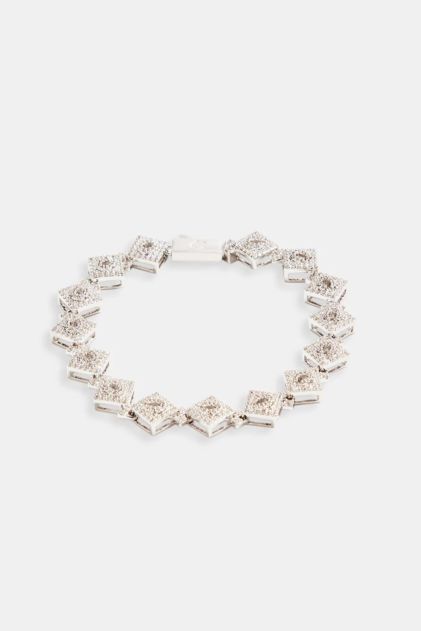 10mm Iced CZ C Logo Tennis Bracelet - Image 2