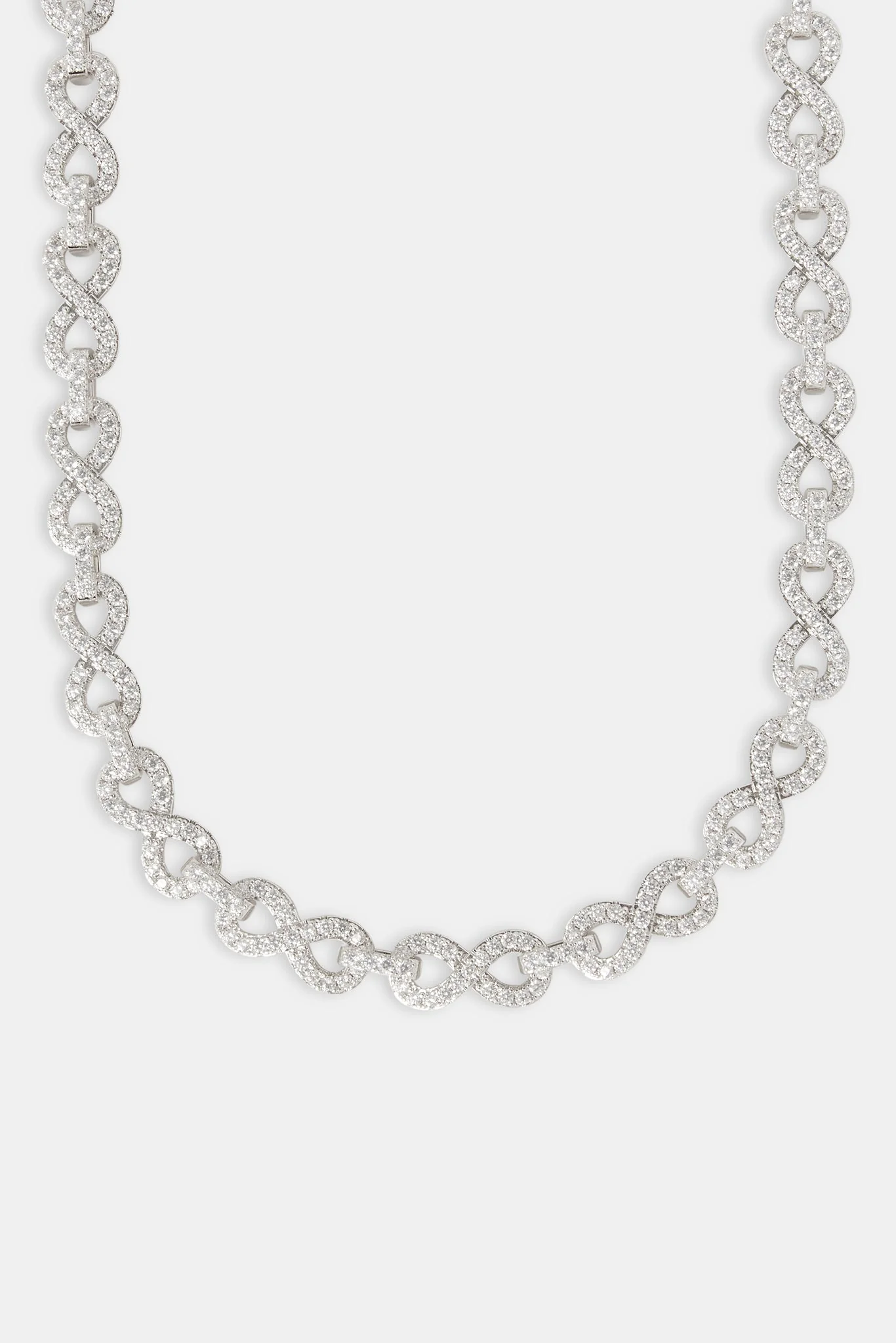 10mm Iced Infinity Link Chain - Image 2