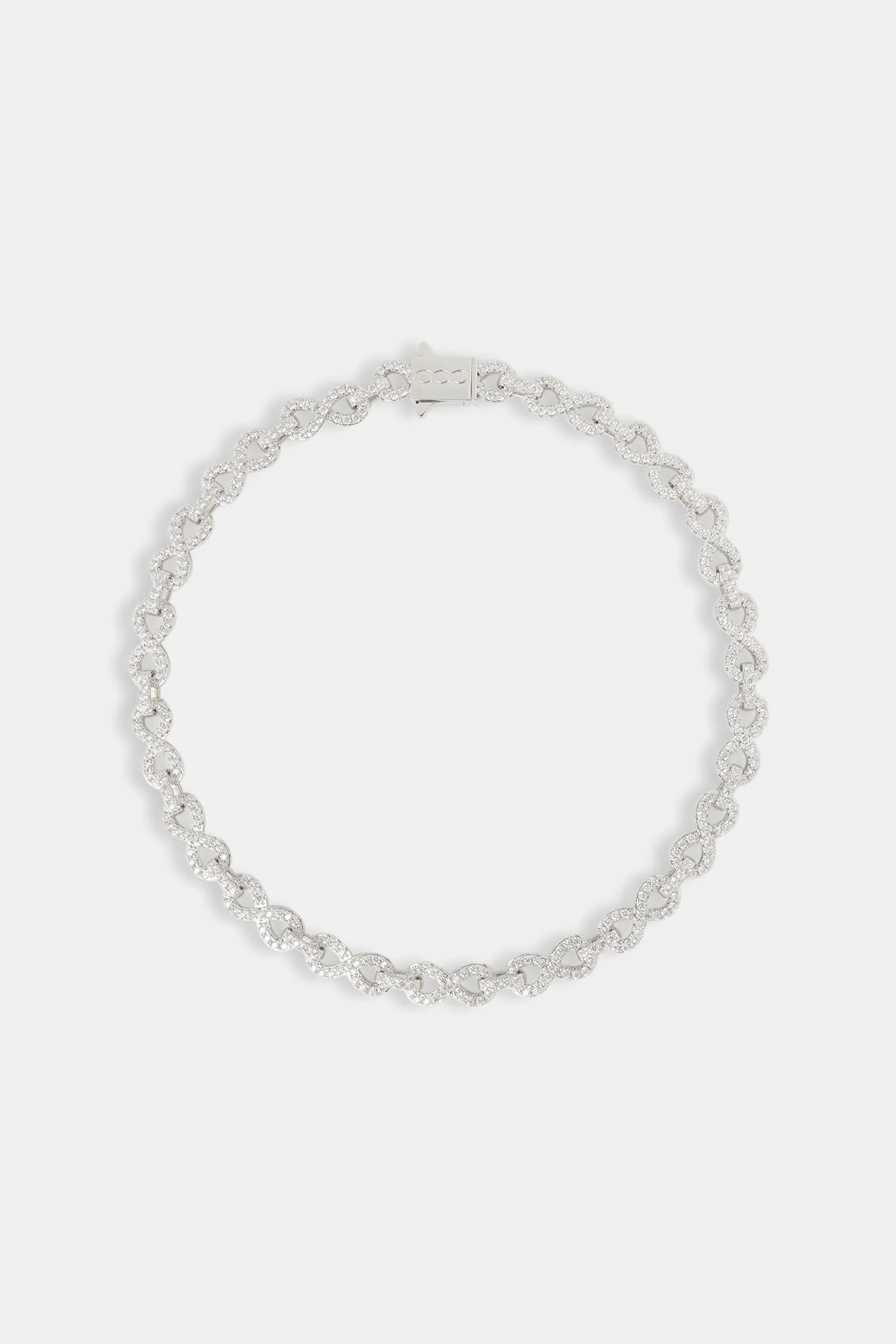 10mm Iced Infinity Link Chain - Image 4