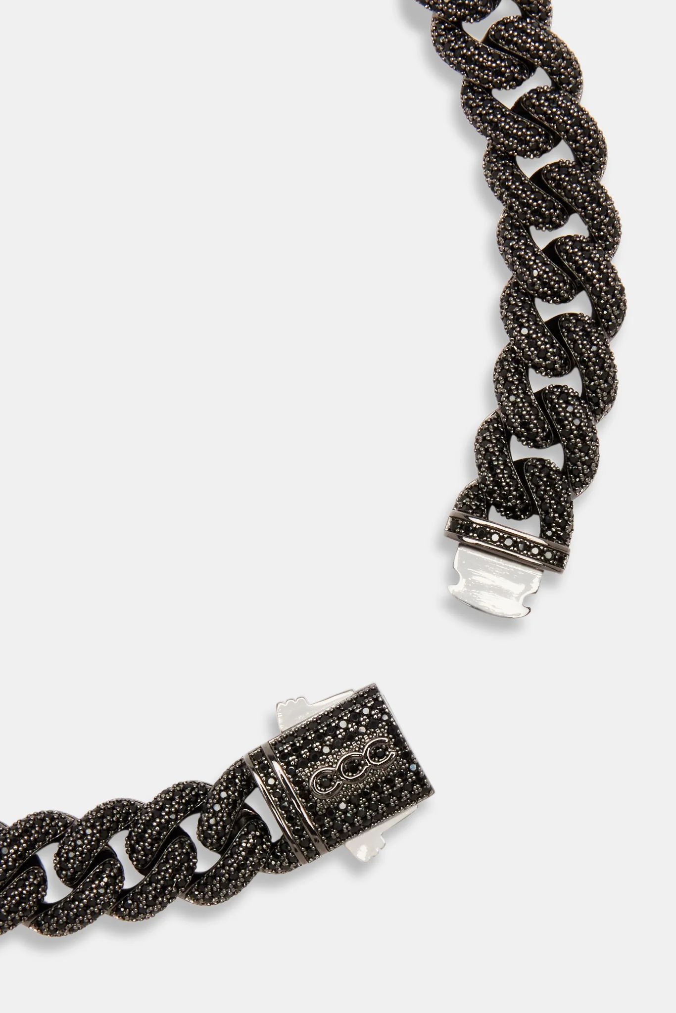 Iced Cuban Chain - Black - Image 3