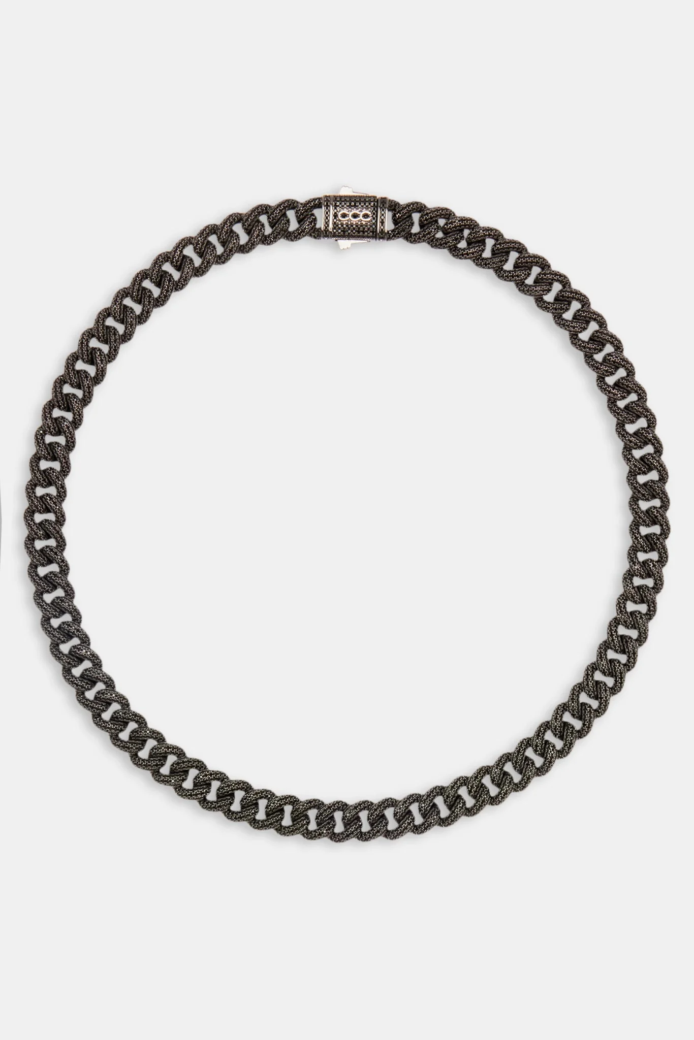 Iced Cuban Chain - Black - Image 4