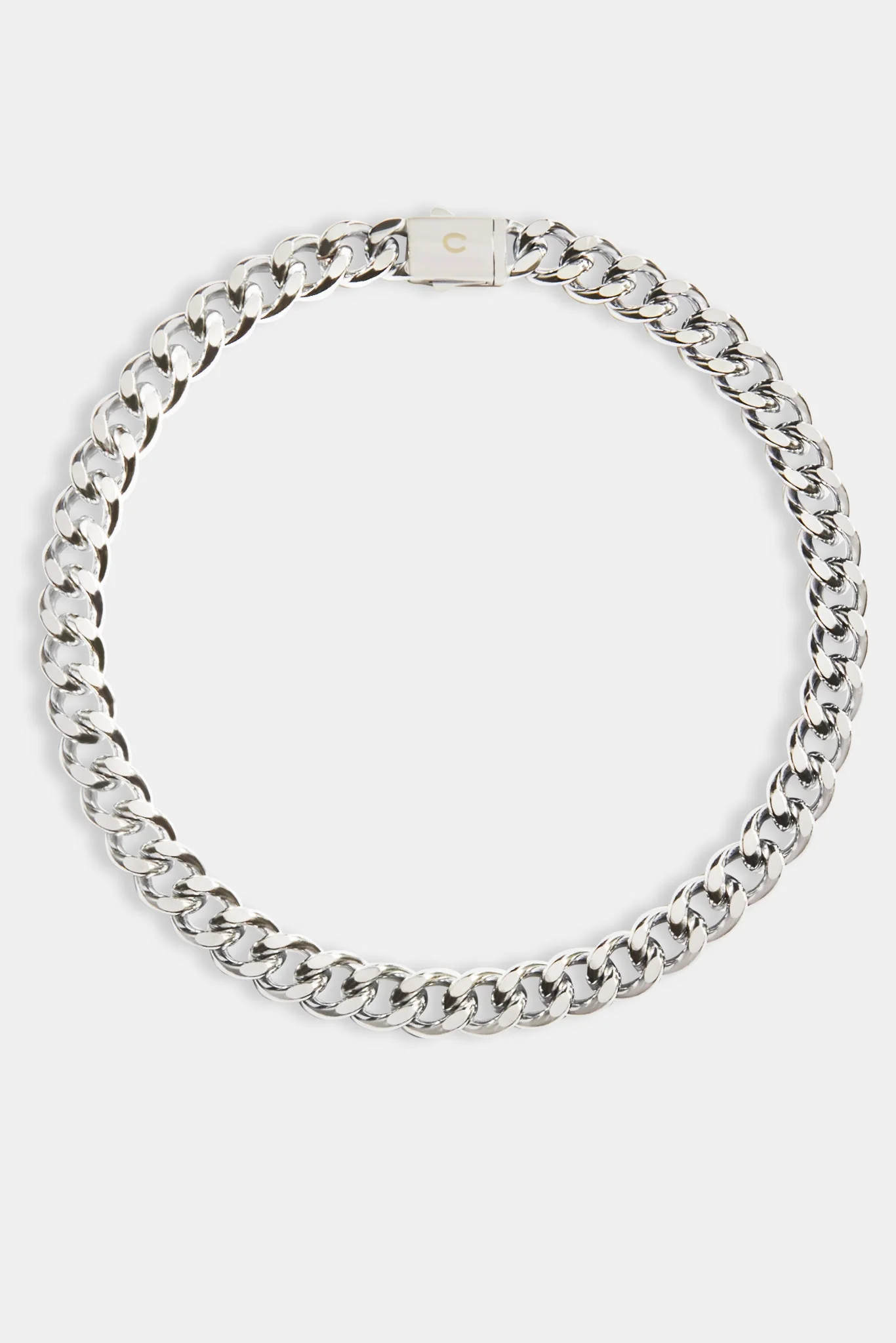 15mm Polished Cuban Chain - Stainless Steel - Image 2
