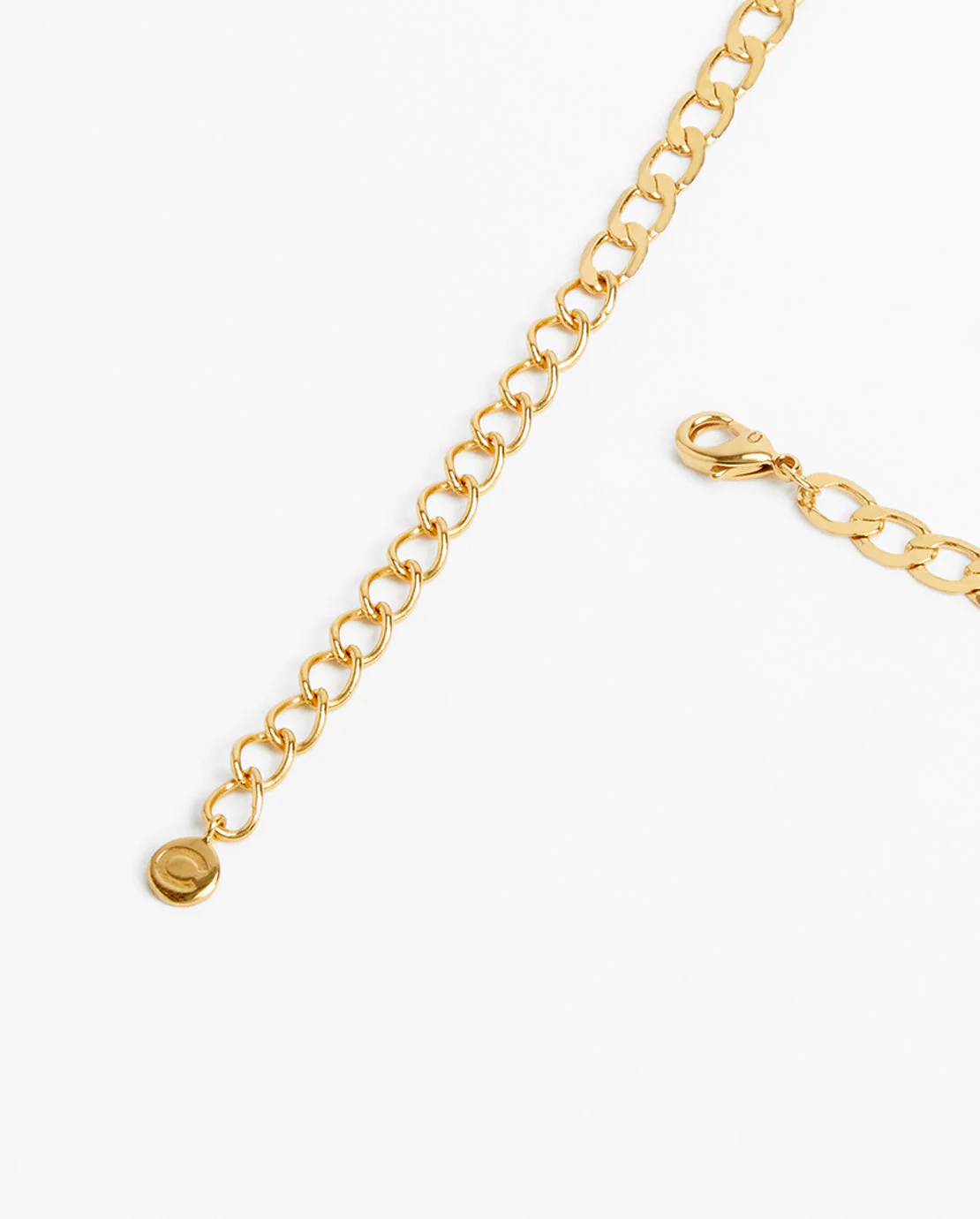 3mm Curb Chain - Gold - Image 2