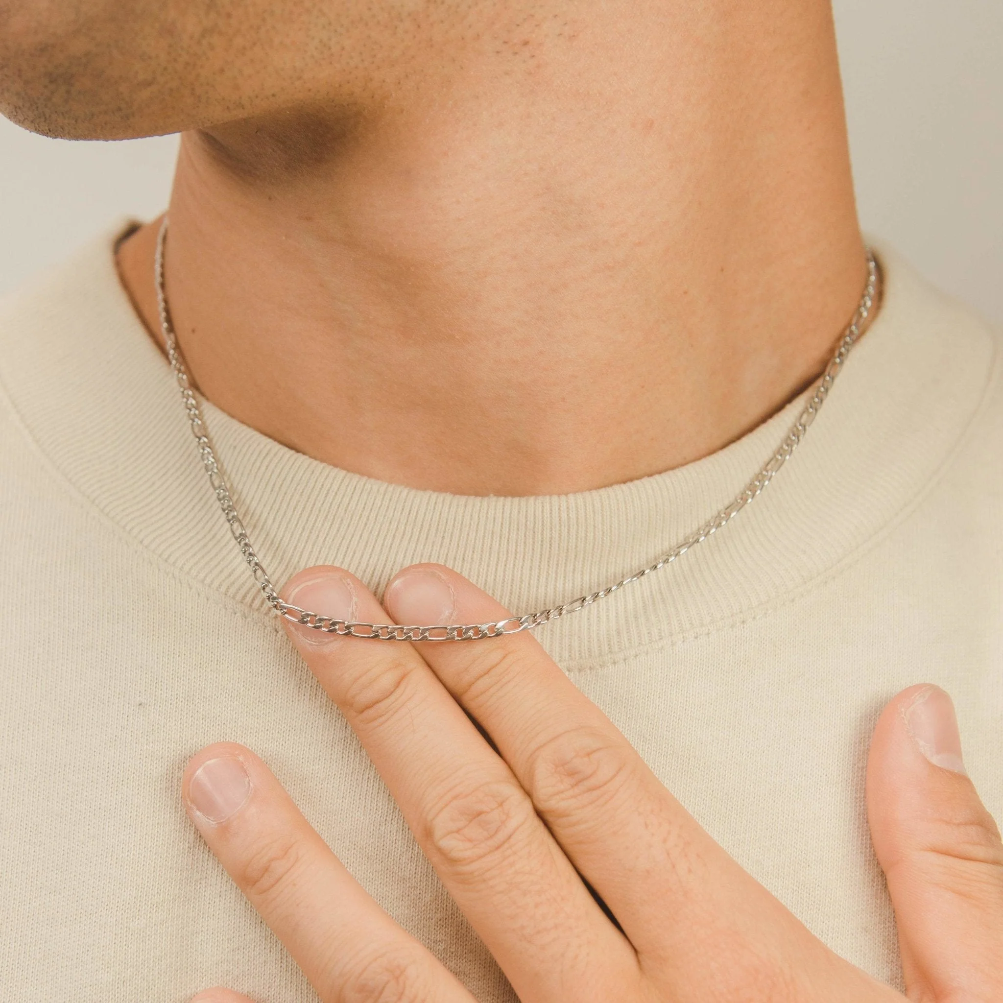 3mm Figaro Chain - Image 2