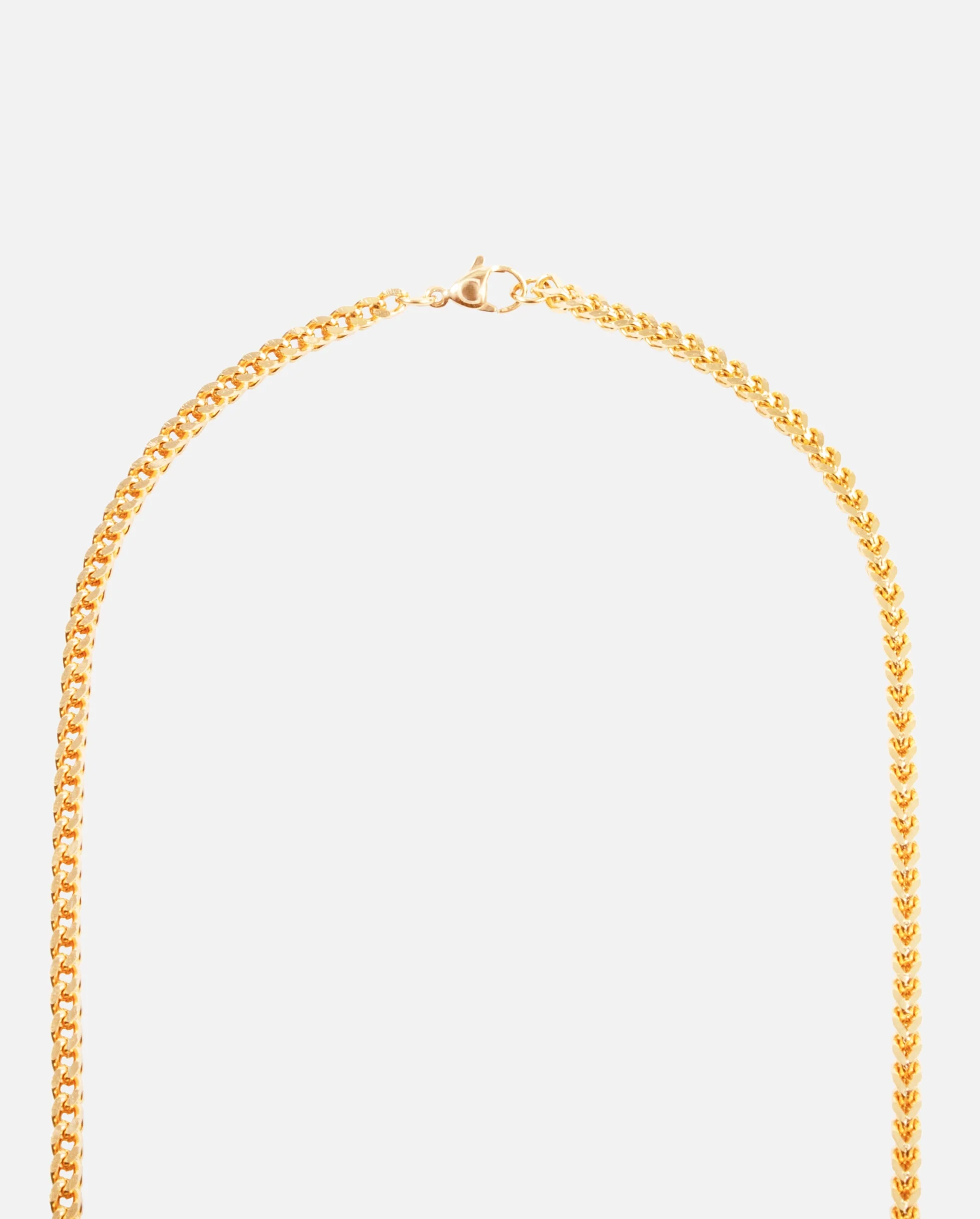 3mm Franco Chain - Gold - Image 4