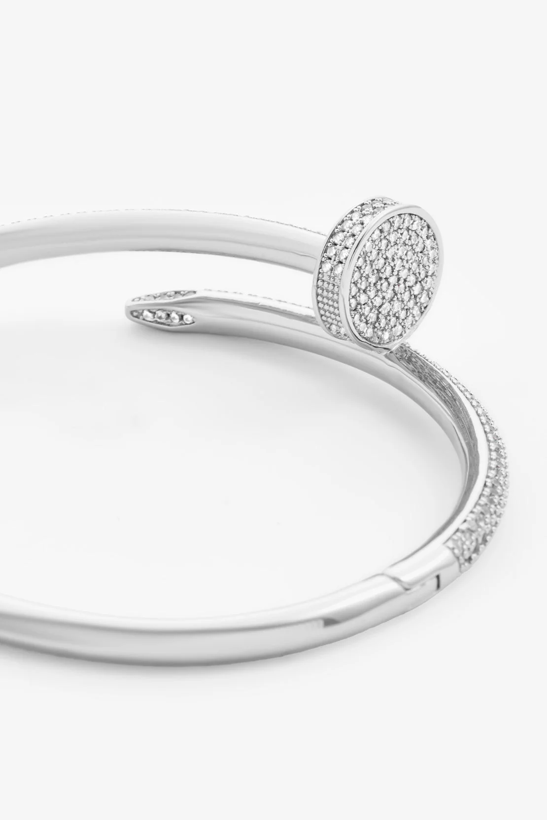4mm Iced Pave Bangle - Image 3