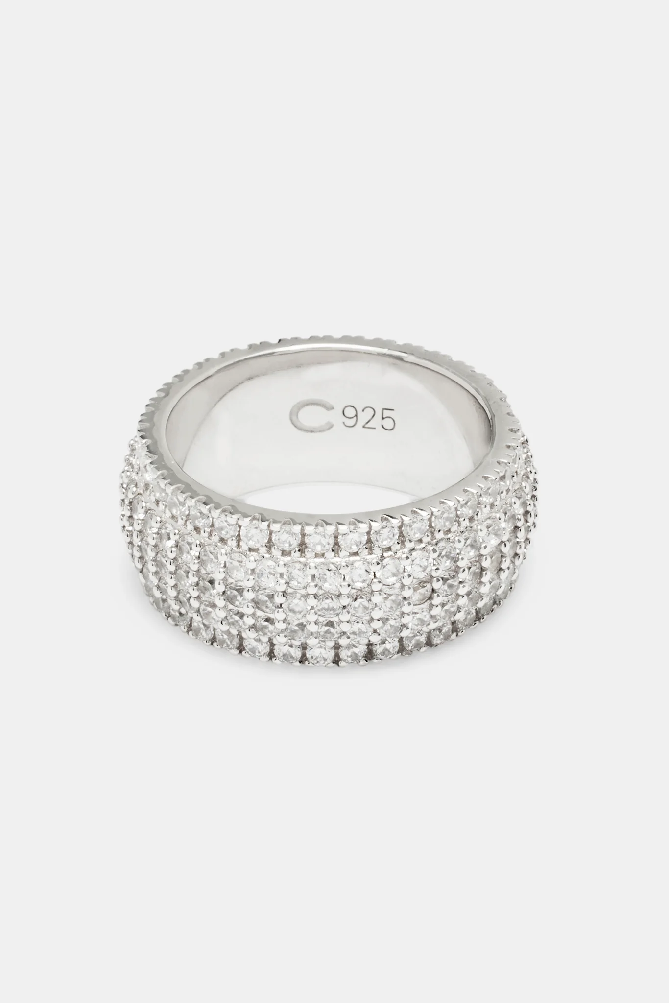 5 Row Band Ring - 10mm