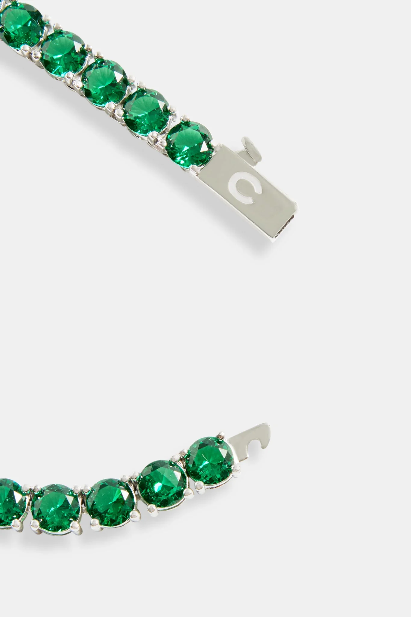 5mm Green Tennis Chain Choker - Image 4