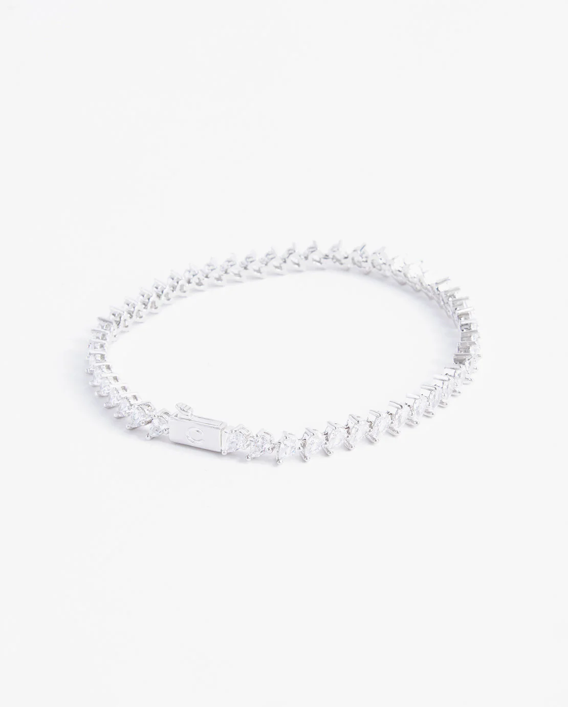 5mm Iced Pear Tennis Bracelet