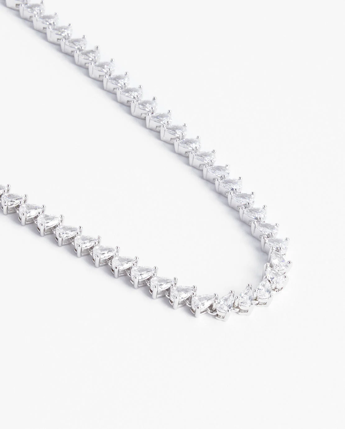 5mm Iced Pear Tennis Chain - Image 2