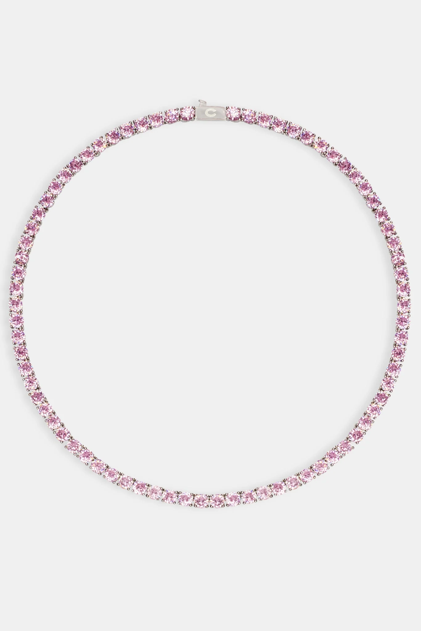 5mm Pink Tennis Chain - Image 4