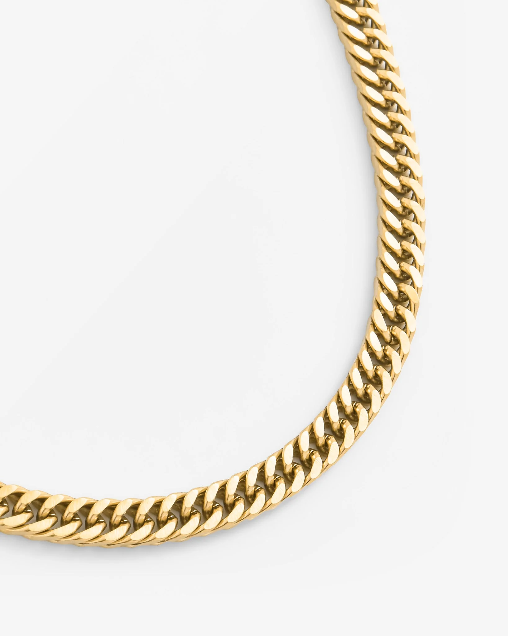 Square Cuban Chain - Gold - Image 2