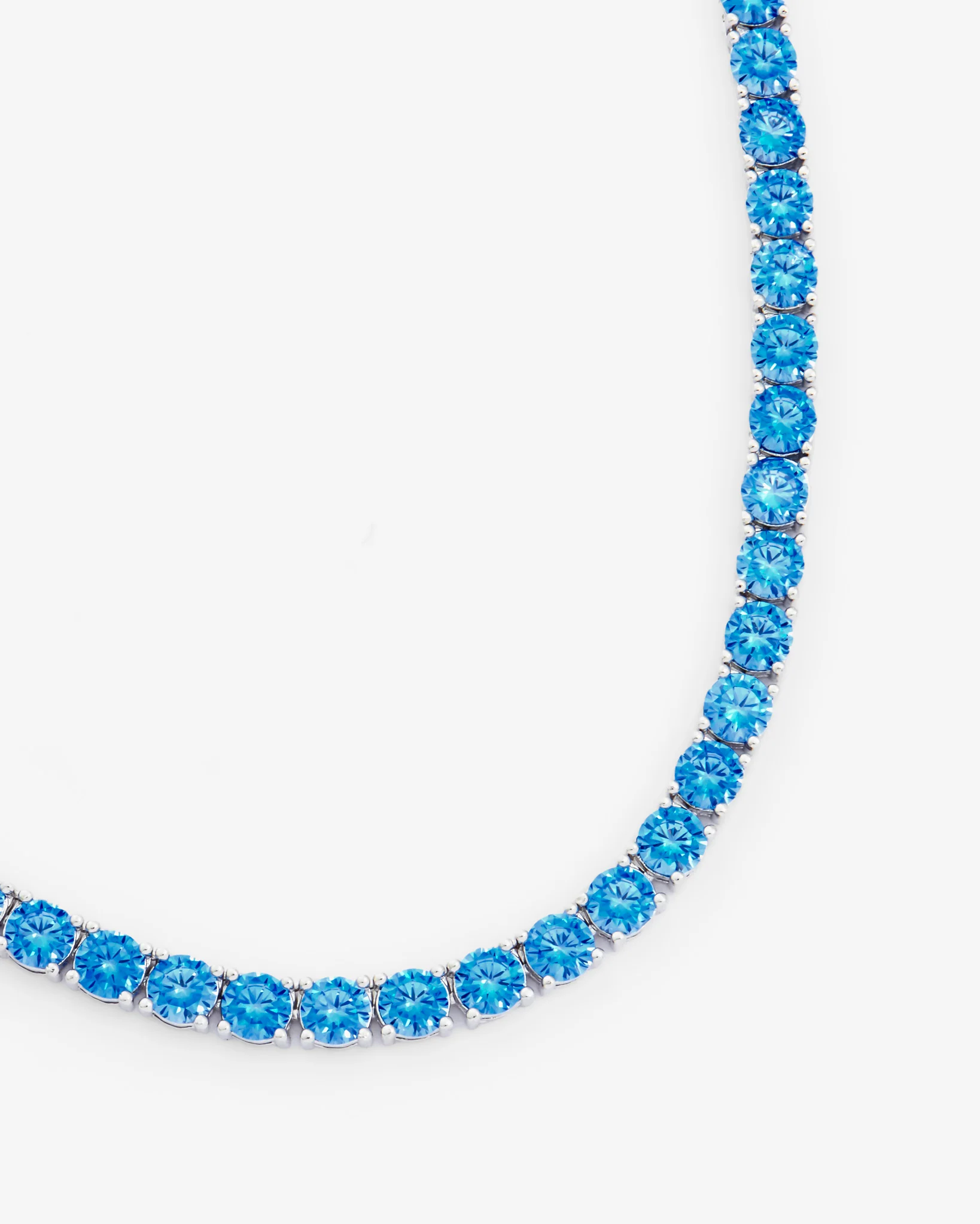 5mm Tennis Chain - Blue - Image 3