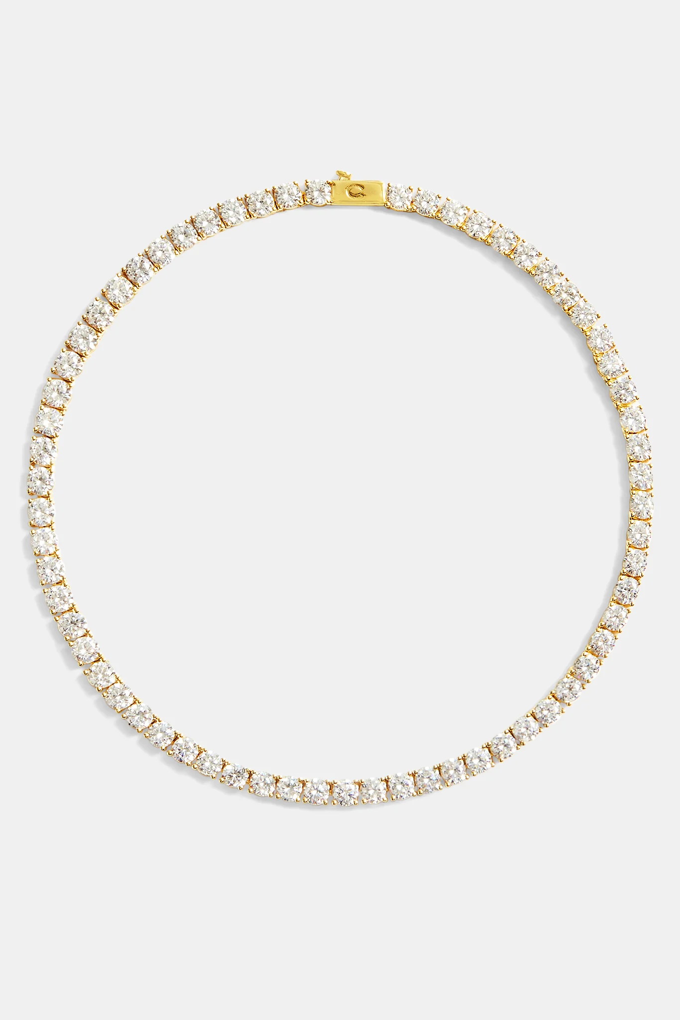 5mm Tennis Chain - Gold - Image 3