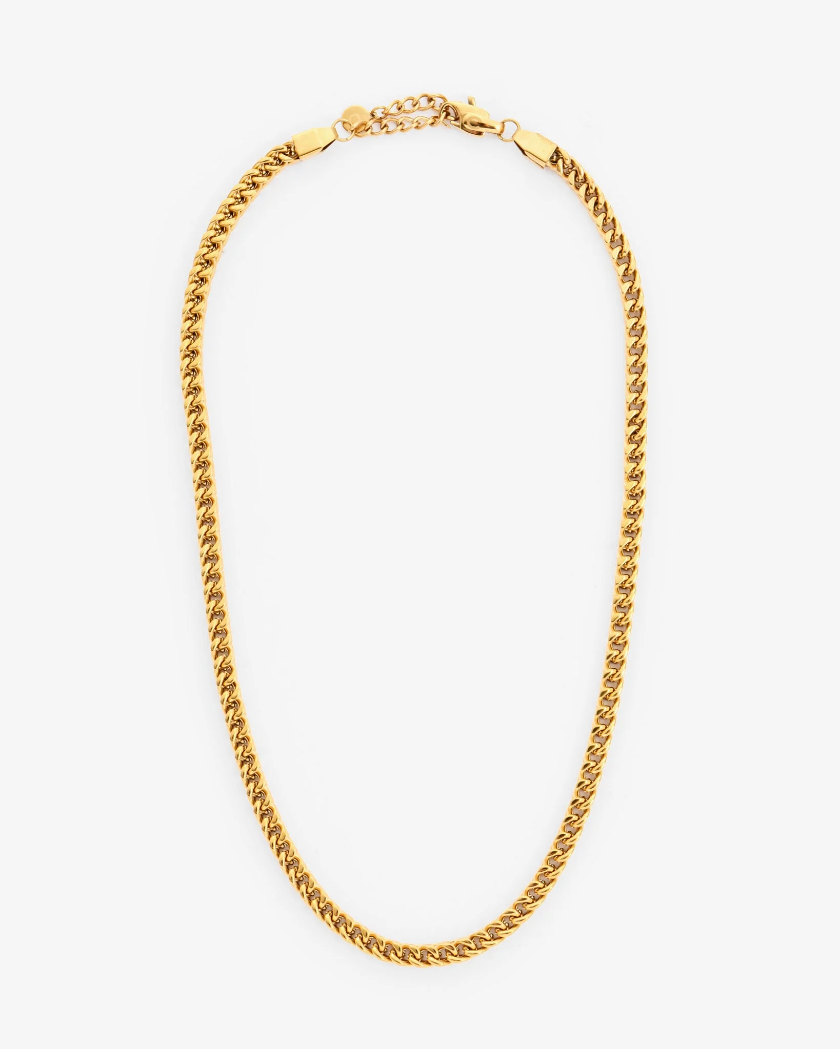 6mm Franco Adjustable Chain - Gold - Image 2