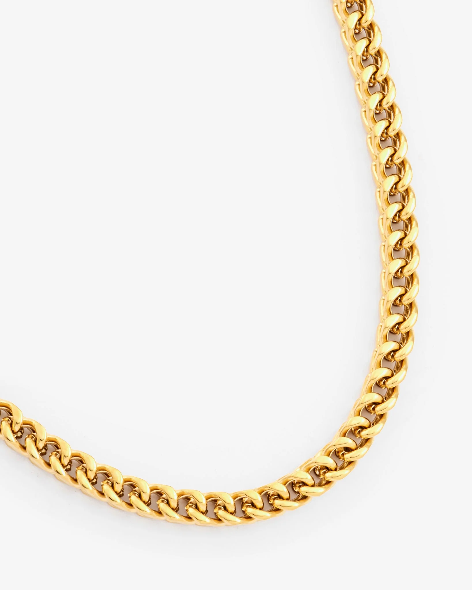 6mm Franco Adjustable Chain - Gold - Image 4