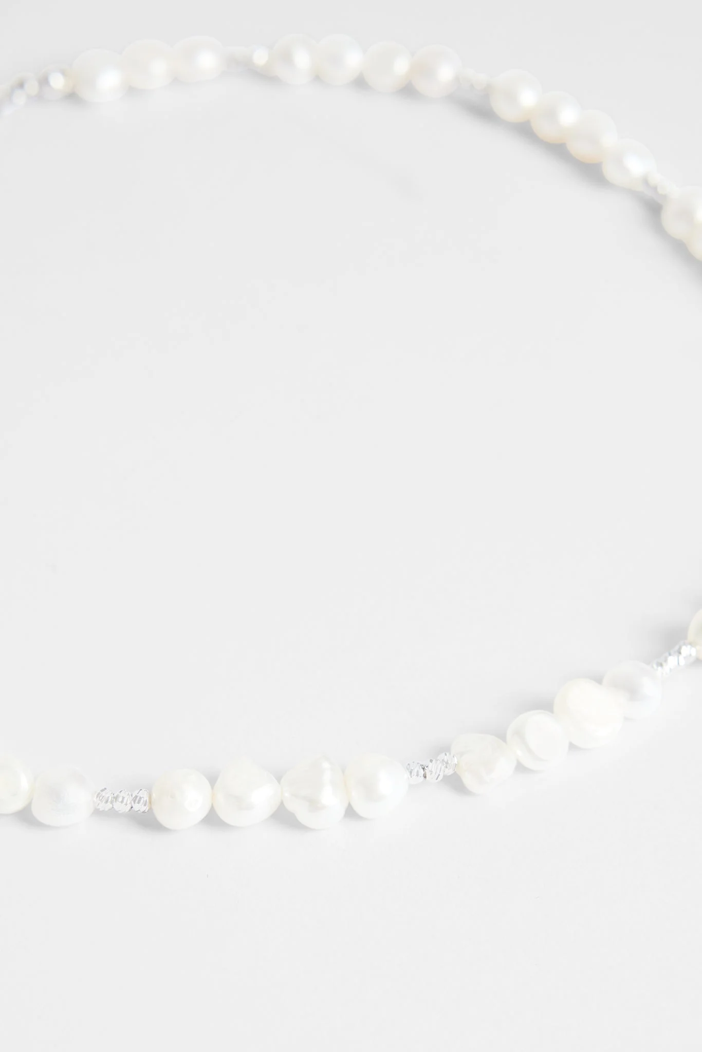 6mm Freshwater Pearl and Bead Cluster Necklace - Image 3