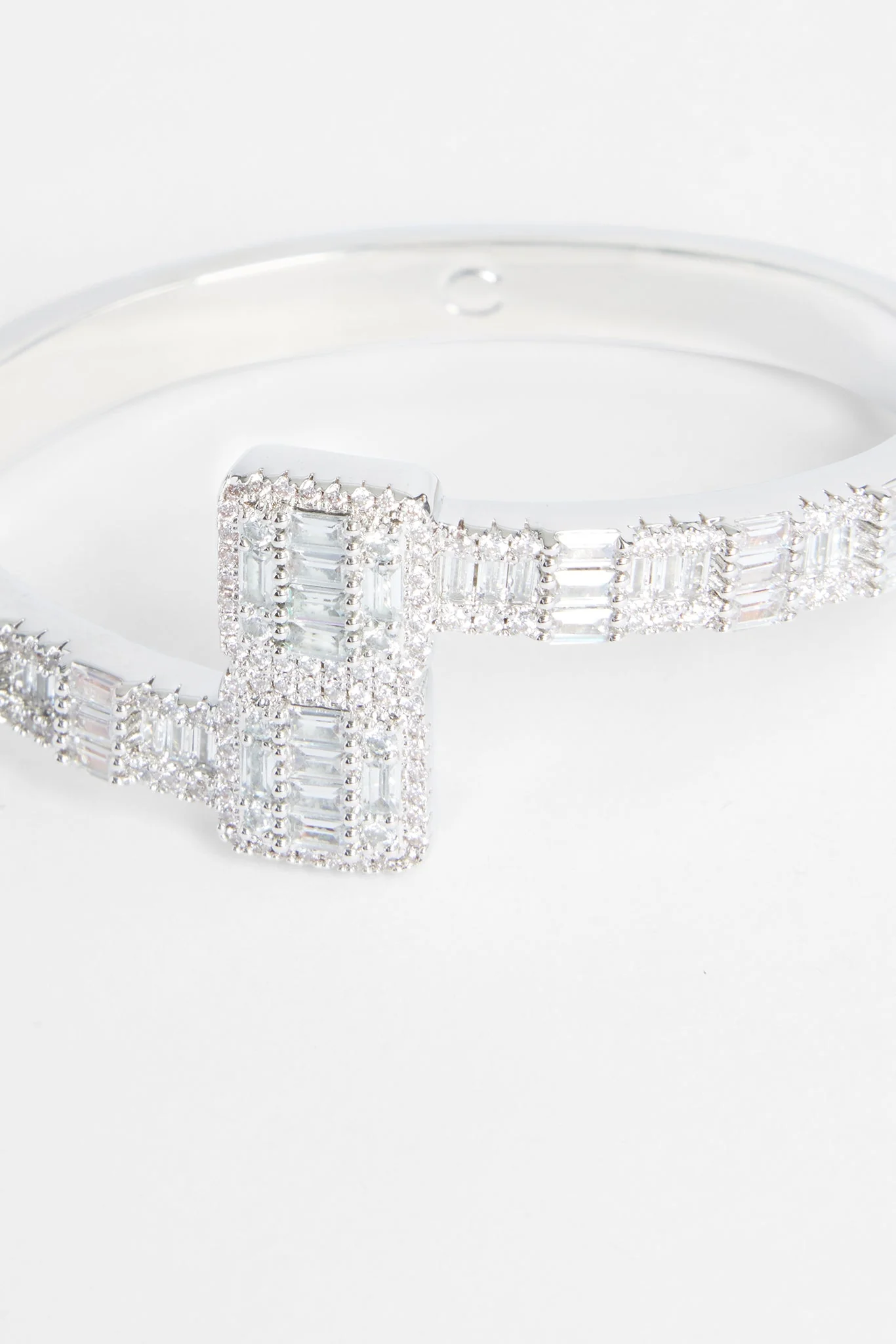 6mm Iced Cluster Bangle - Image 2