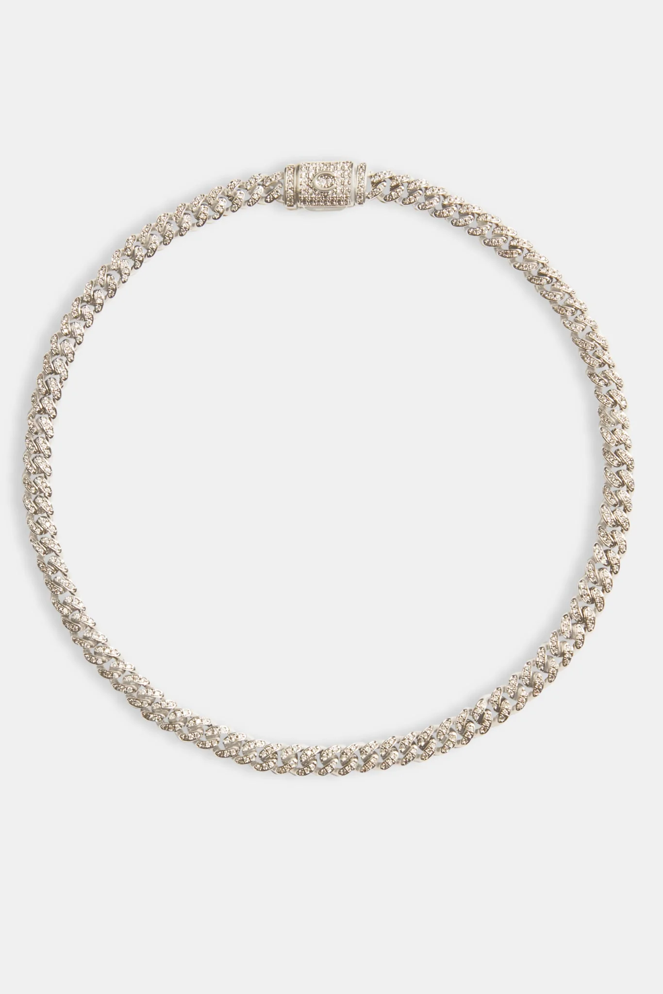 6mm Iced Out Cuban Choker - Image 2