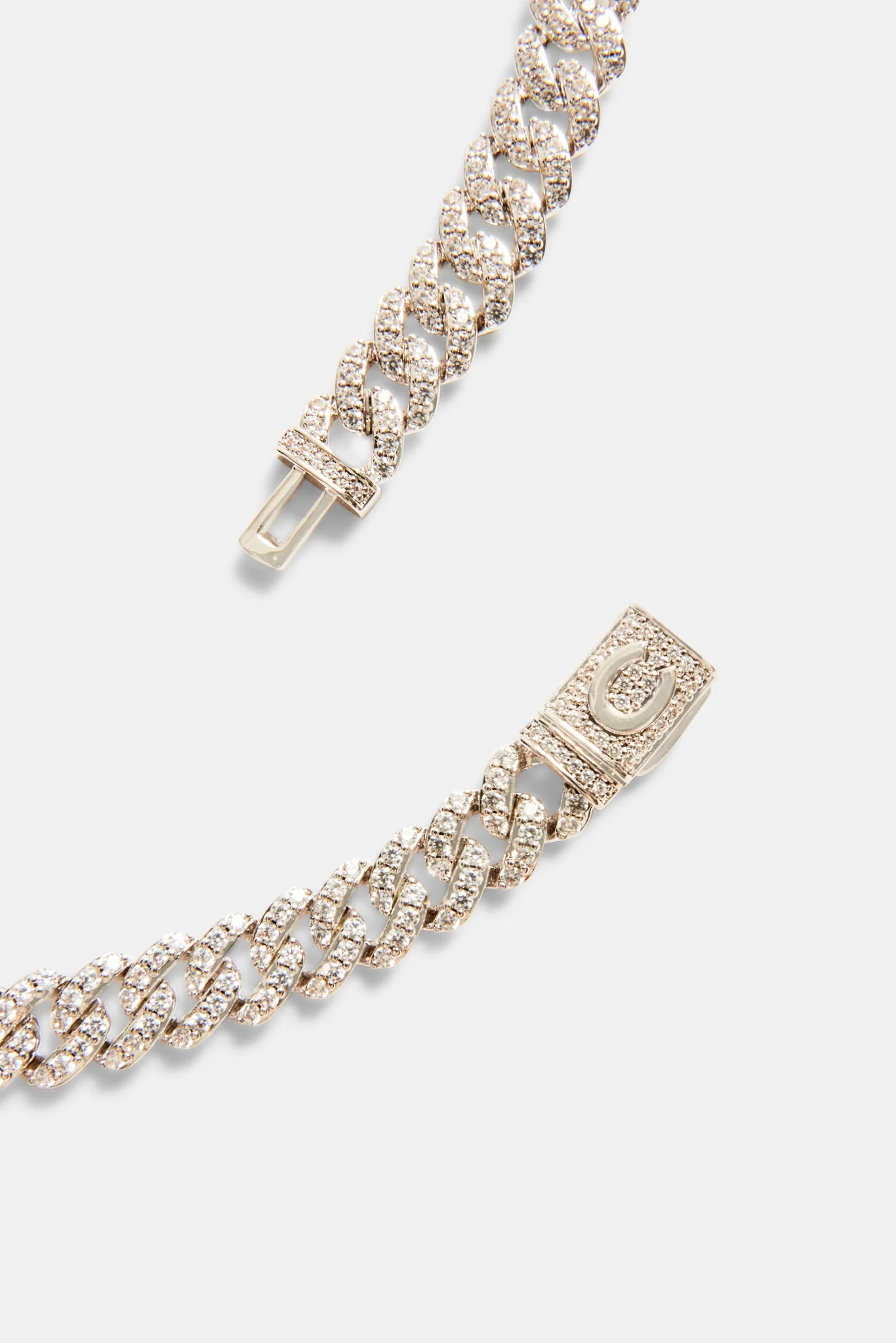 8mm Iced CZ C Repeat Choker - Image 5