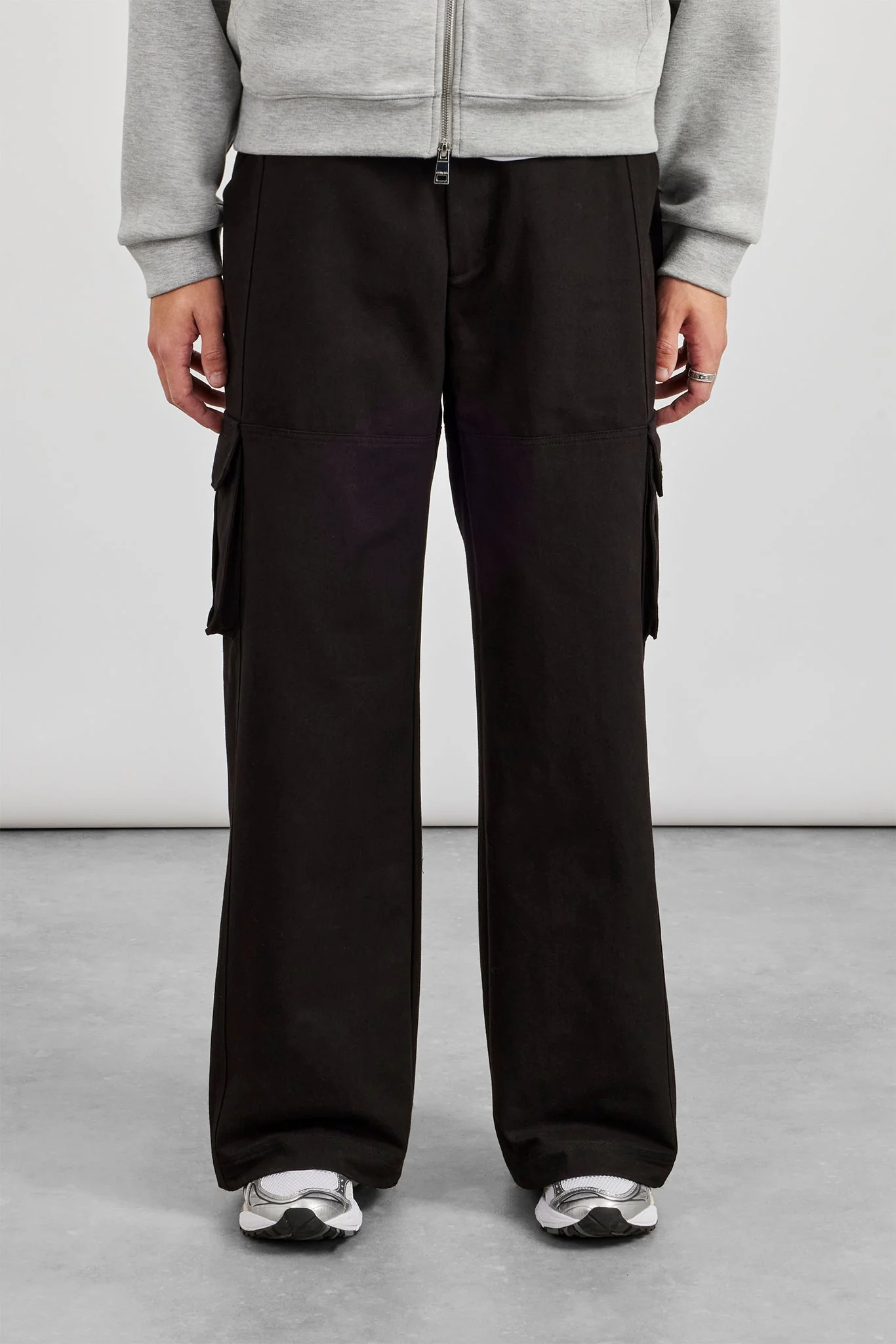 Baggy Cargo Pant - Black - Image 2