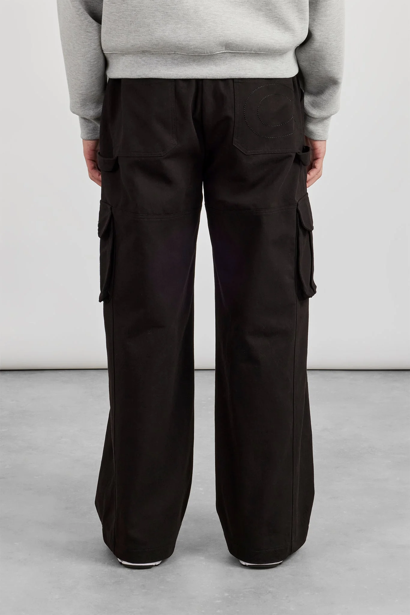 Baggy Cargo Pant - Black - Image 3