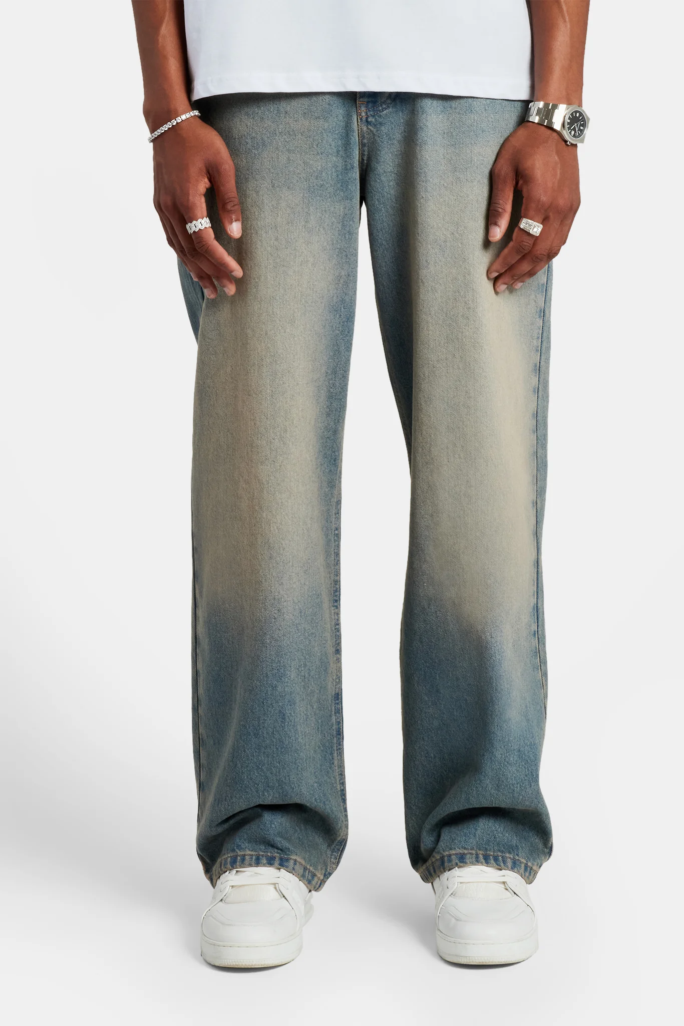 Baggy Fit Jeans - Antique Wash - Image 2