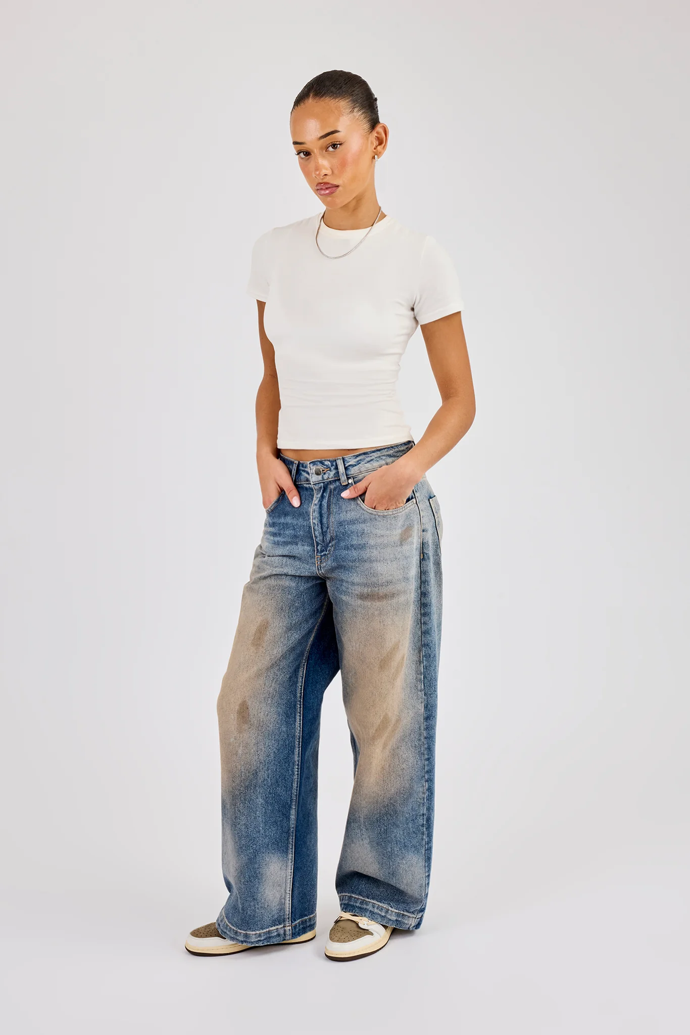 Baggy Fit Jean - Dirty Wash - Image 2