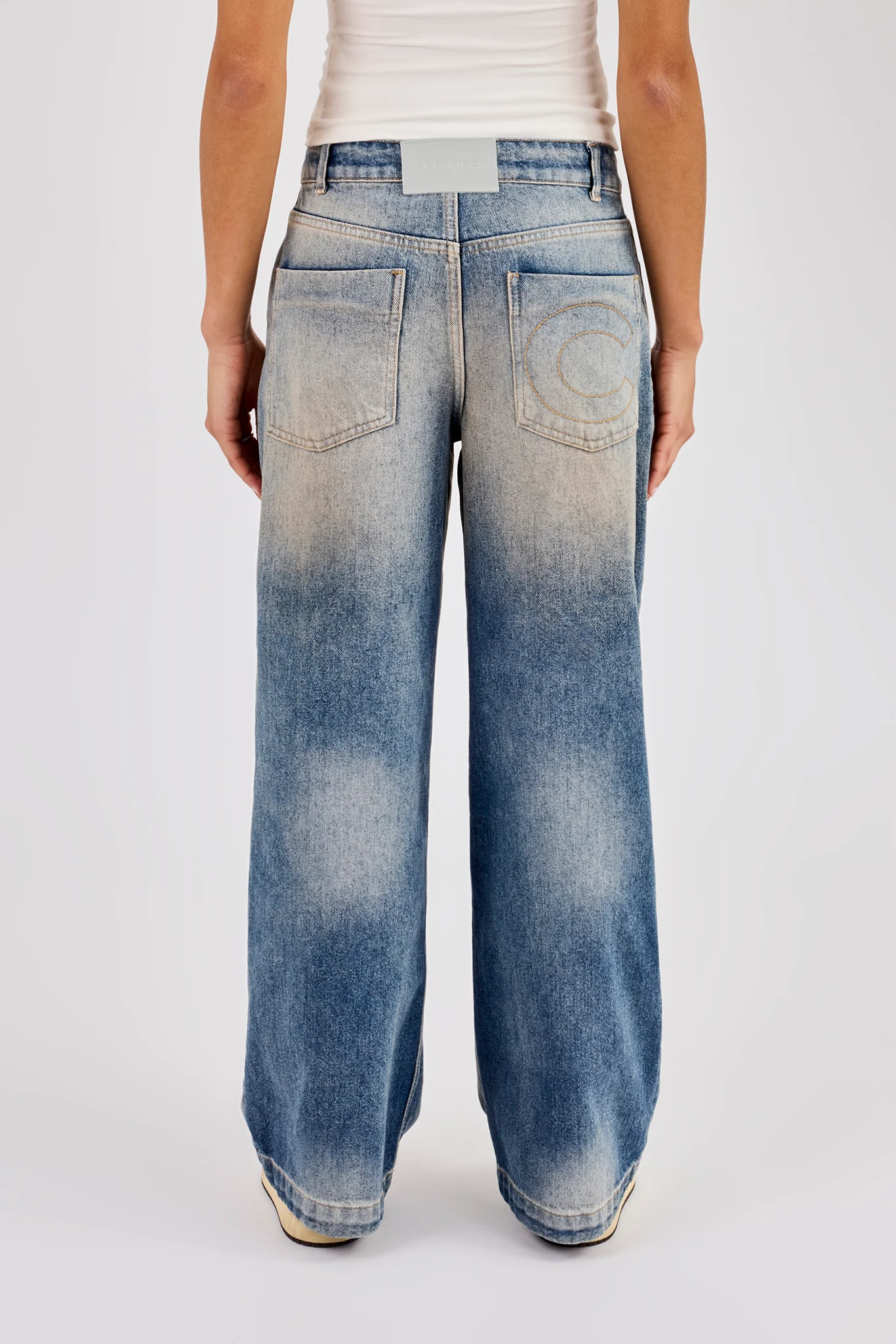 Baggy Fit Jean - Dirty Wash - Image 4