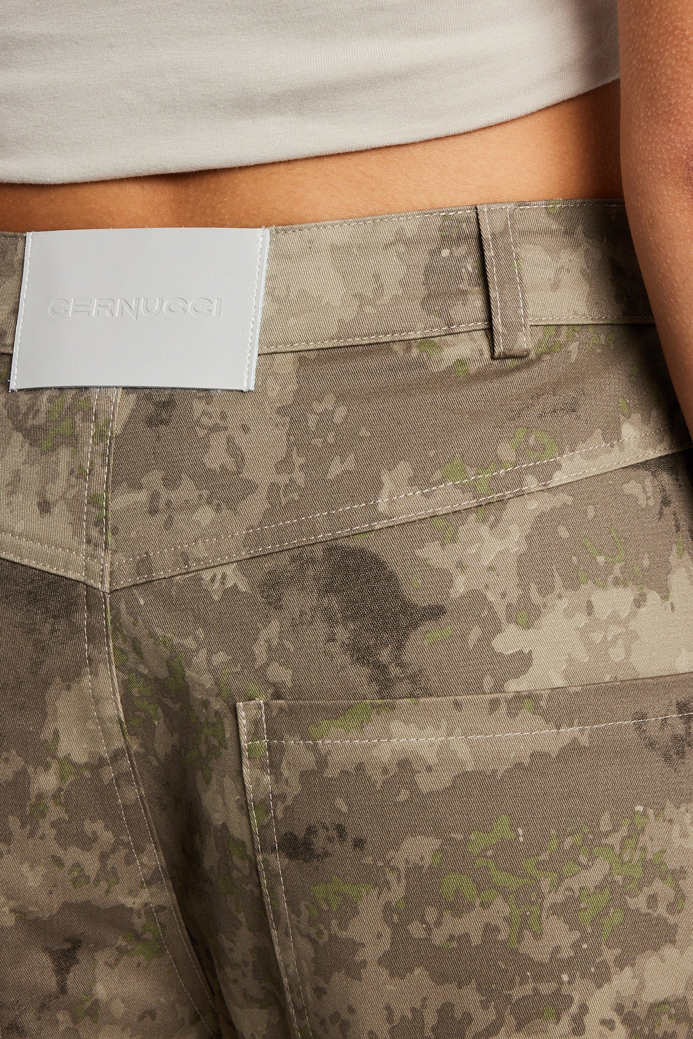 Baggy Multi Pocket Camo Cargo Trouser - Camo - Image 5