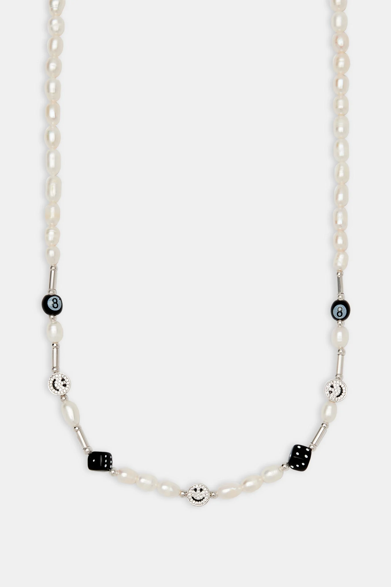 Baroque Freshwater Pearl Motif Necklace - Image 2