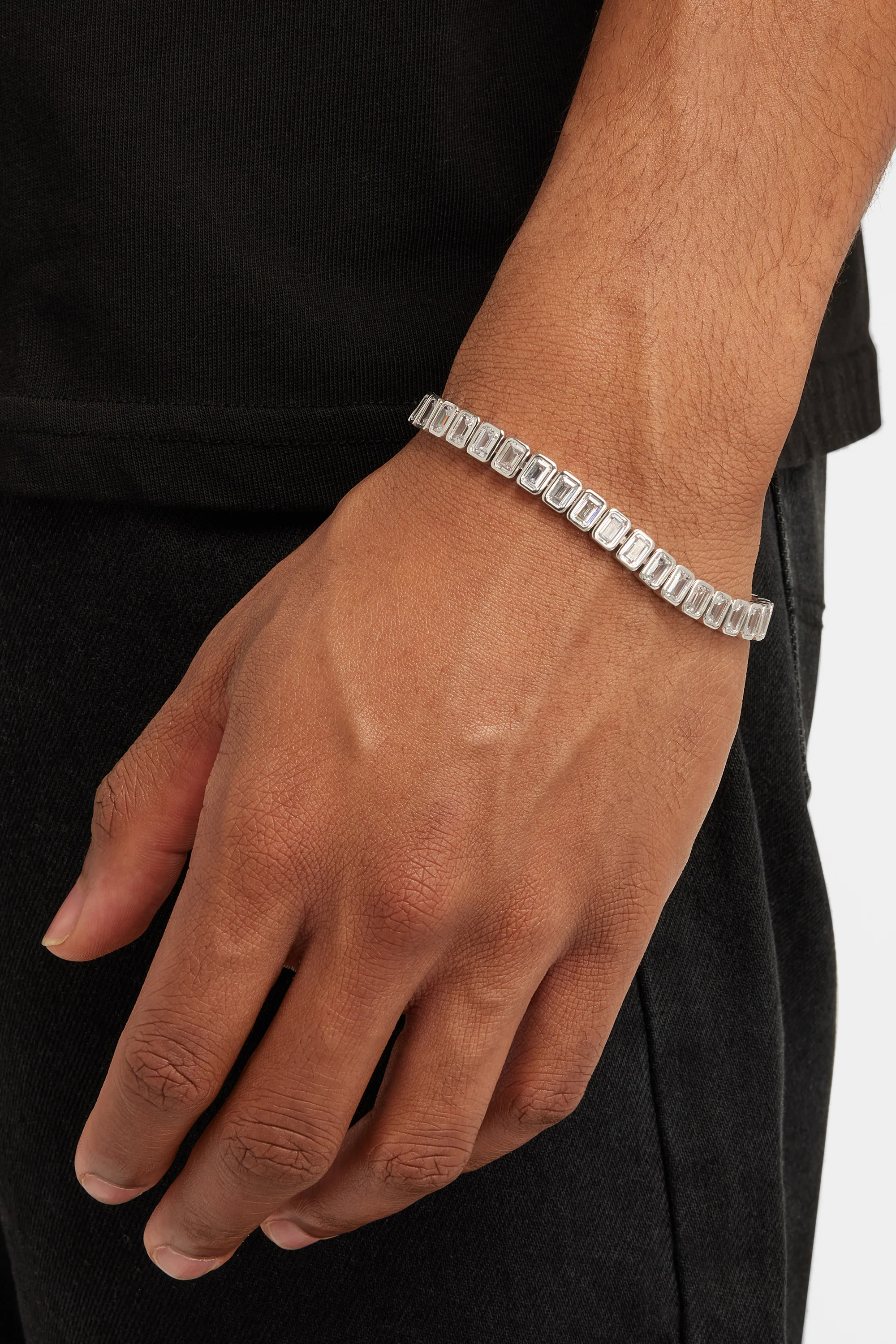 Bezel Tennis Bracelet - Image 2