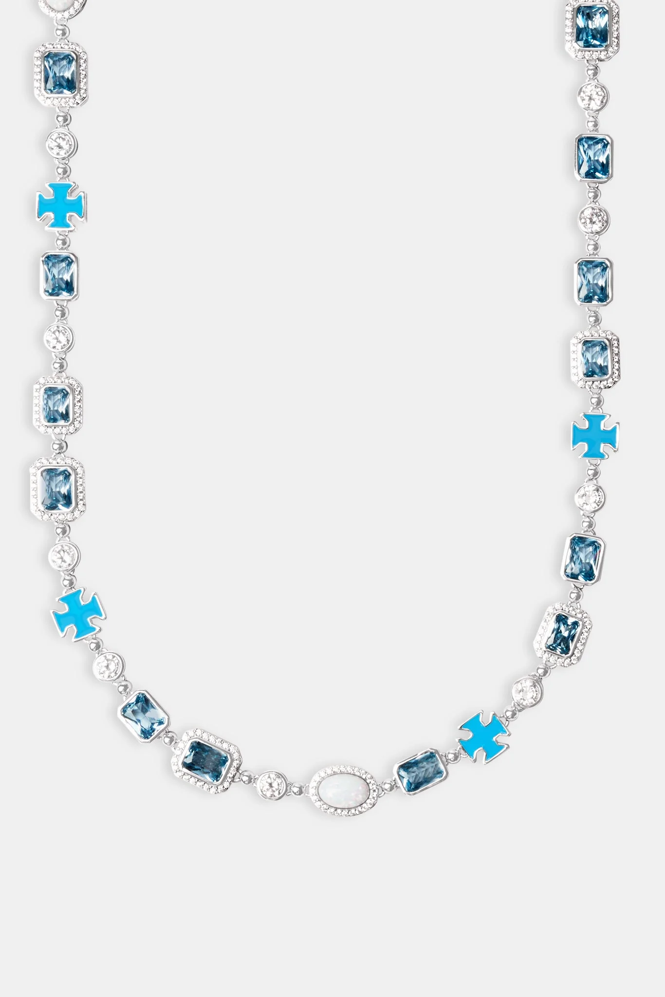 Blue Multi Gemstone Chain - Image 2