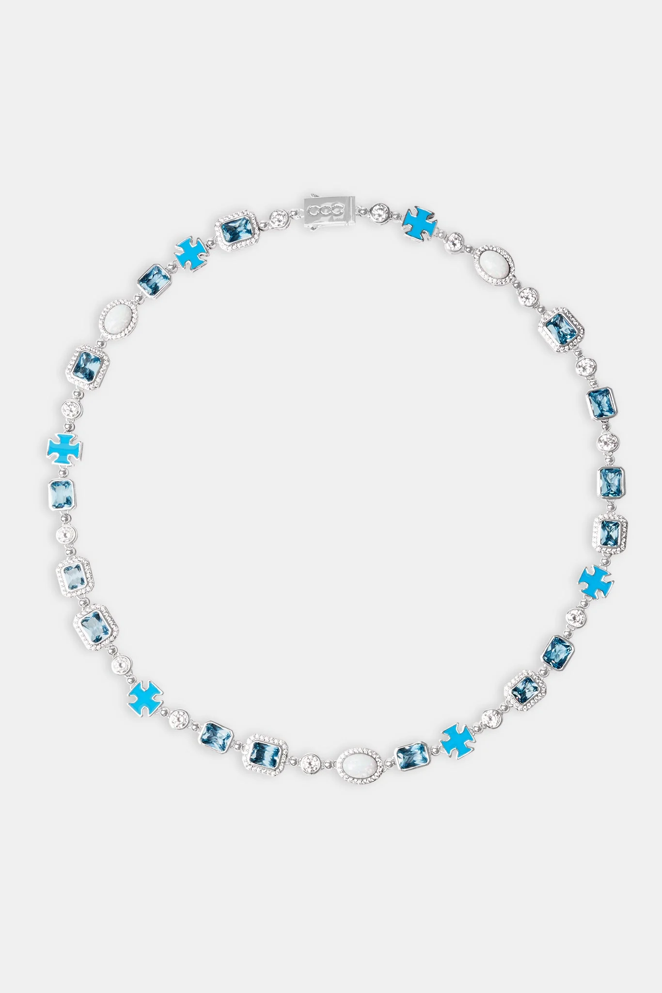 Blue Multi Gemstone Chain - Image 4