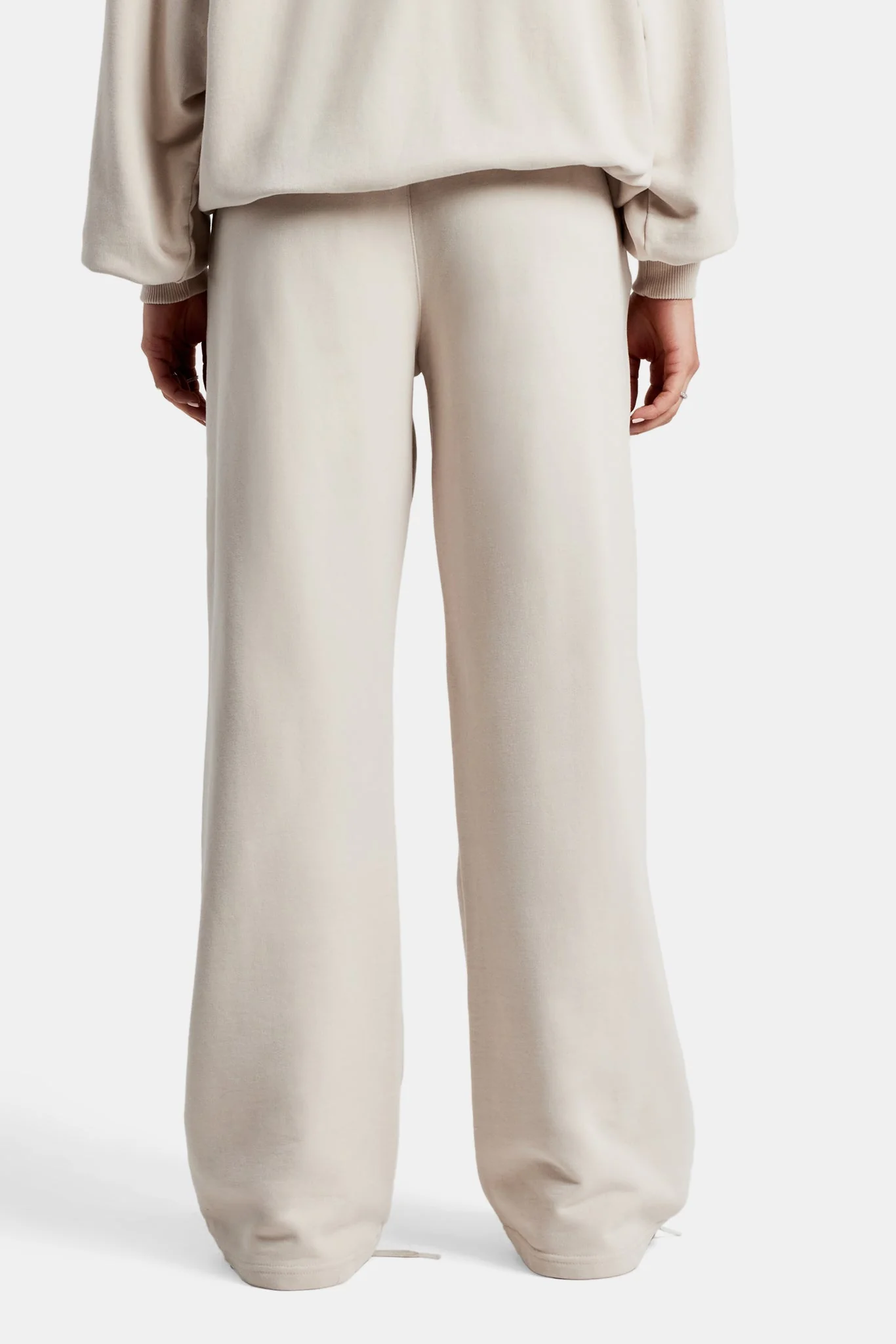 C Embroidered Jogger - Stone - Image 3