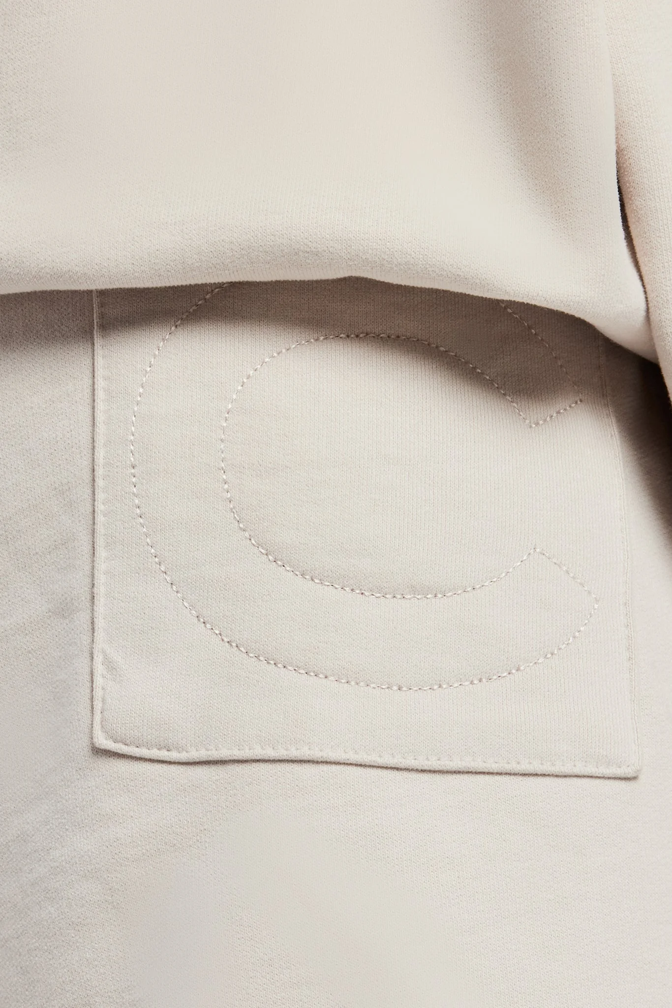 C Embroidered Short - Stone - Image 4