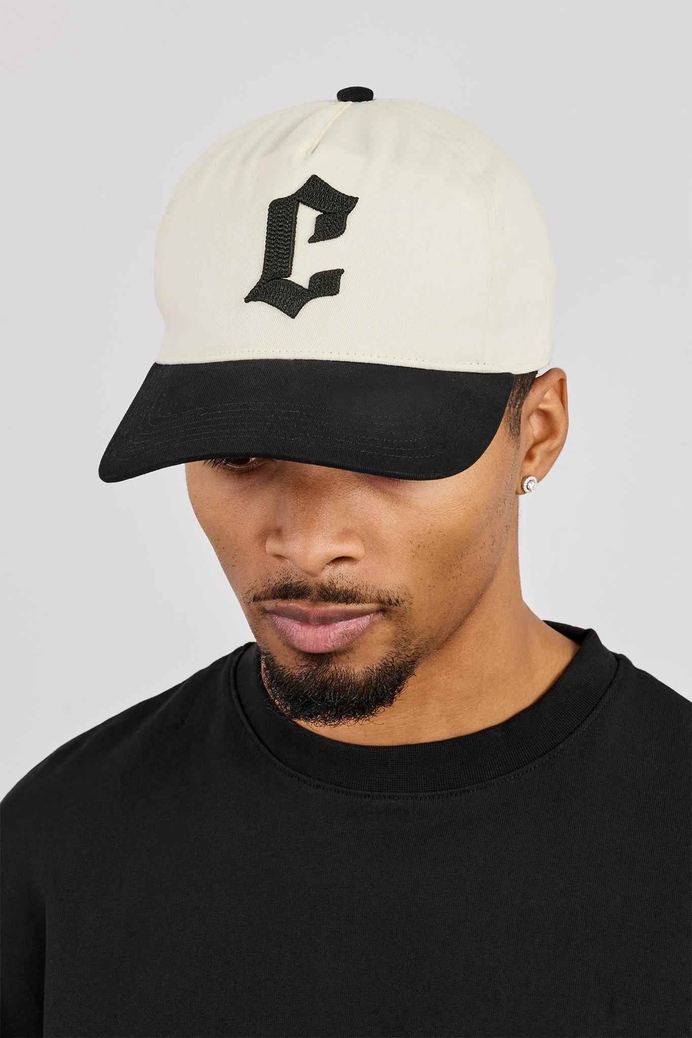 'C' Logo Cap - Off White - Image 2