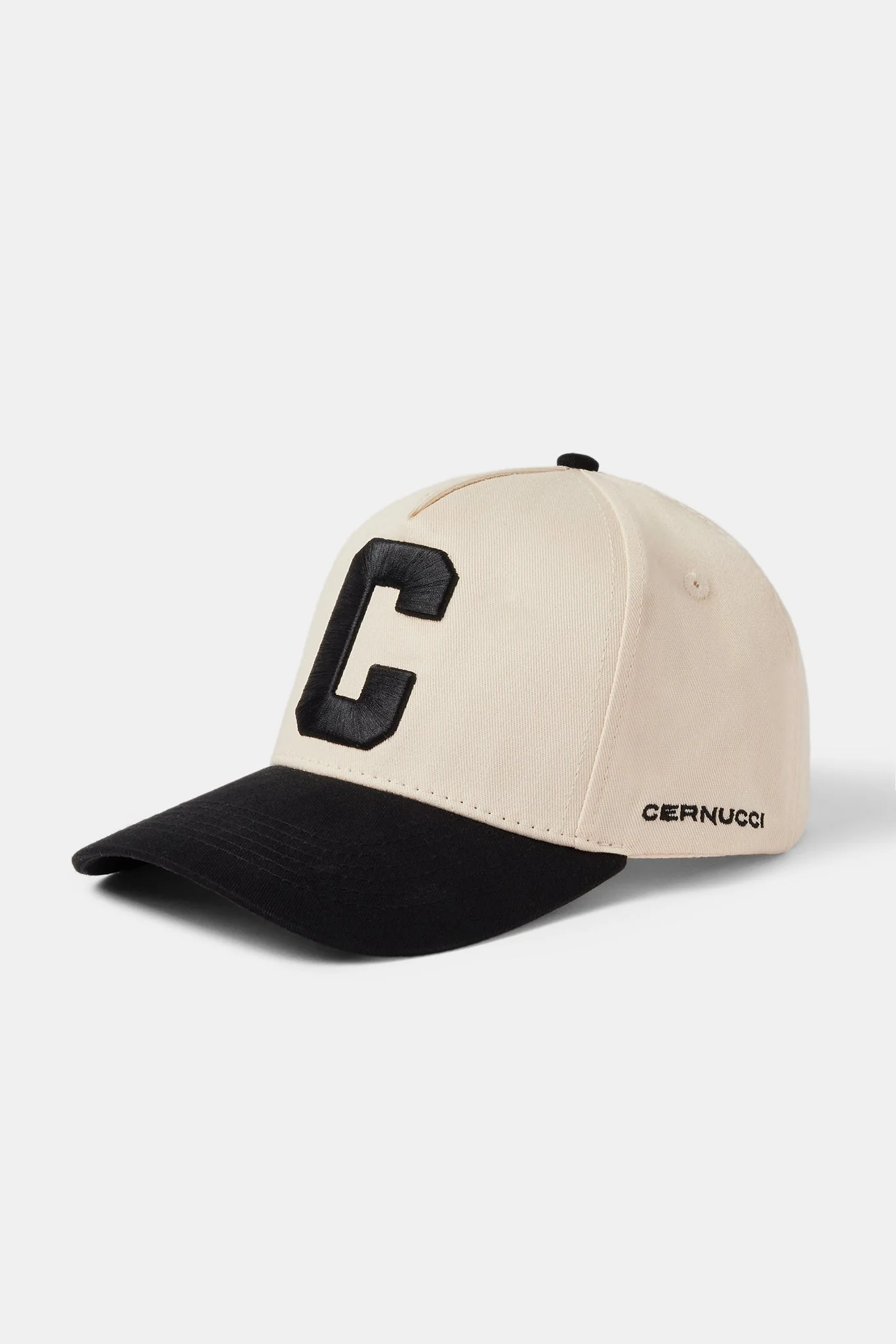 C Off White Embroidered Hat - Off White - Image 3