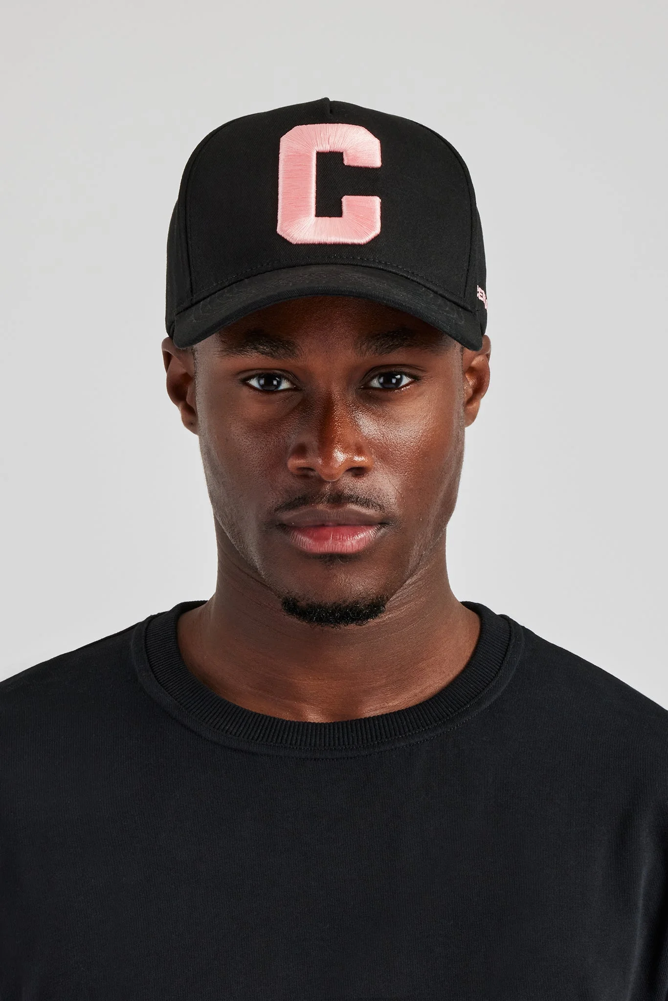 C Pink Embroidered Hat - Image 3