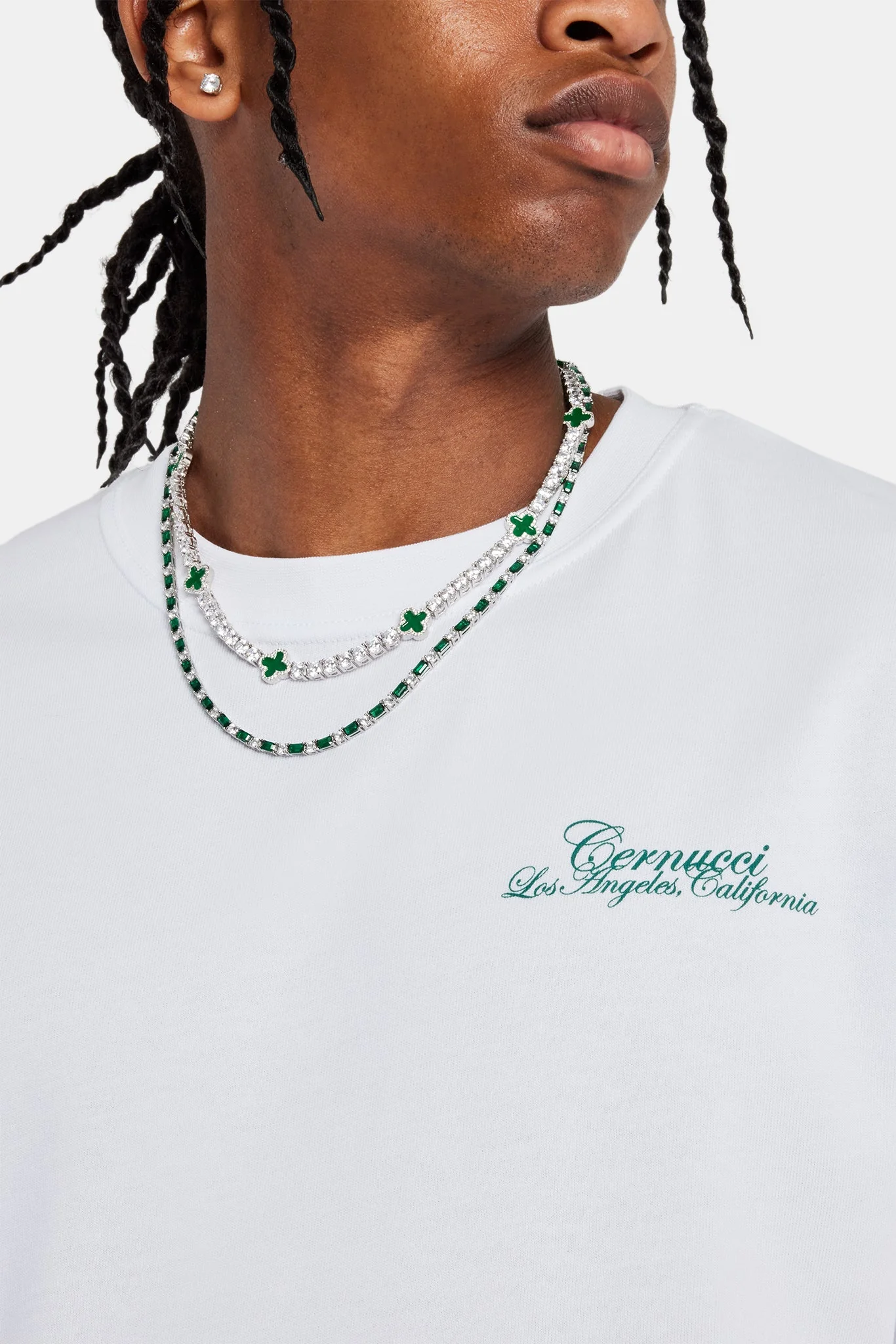 California Text T-Shirt - White - Image 2