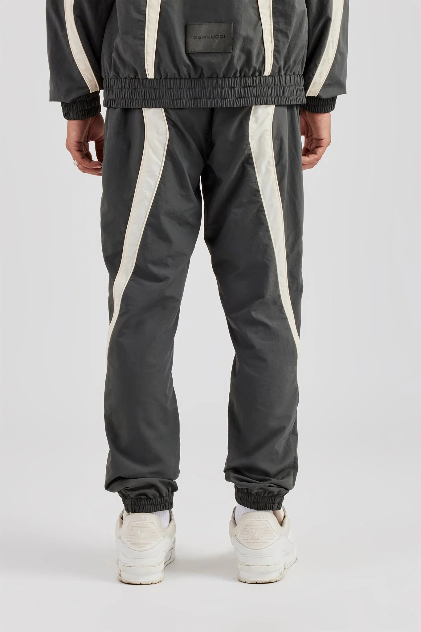 CCC Nylon Cuffed Jogger - Charcoal - Image 3