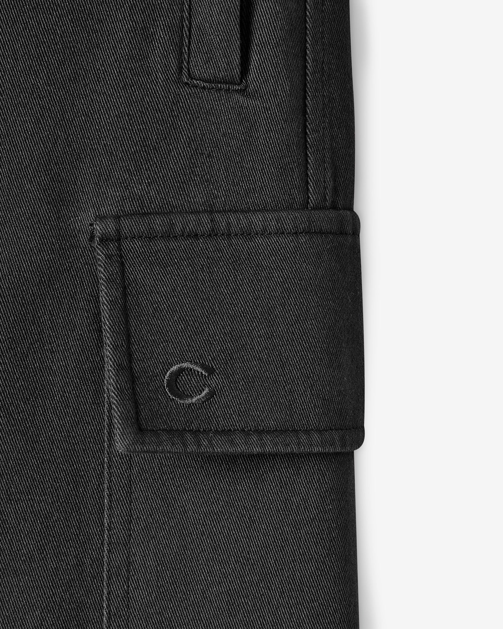 Cernucci Cargo Trouser - Black - Image 5