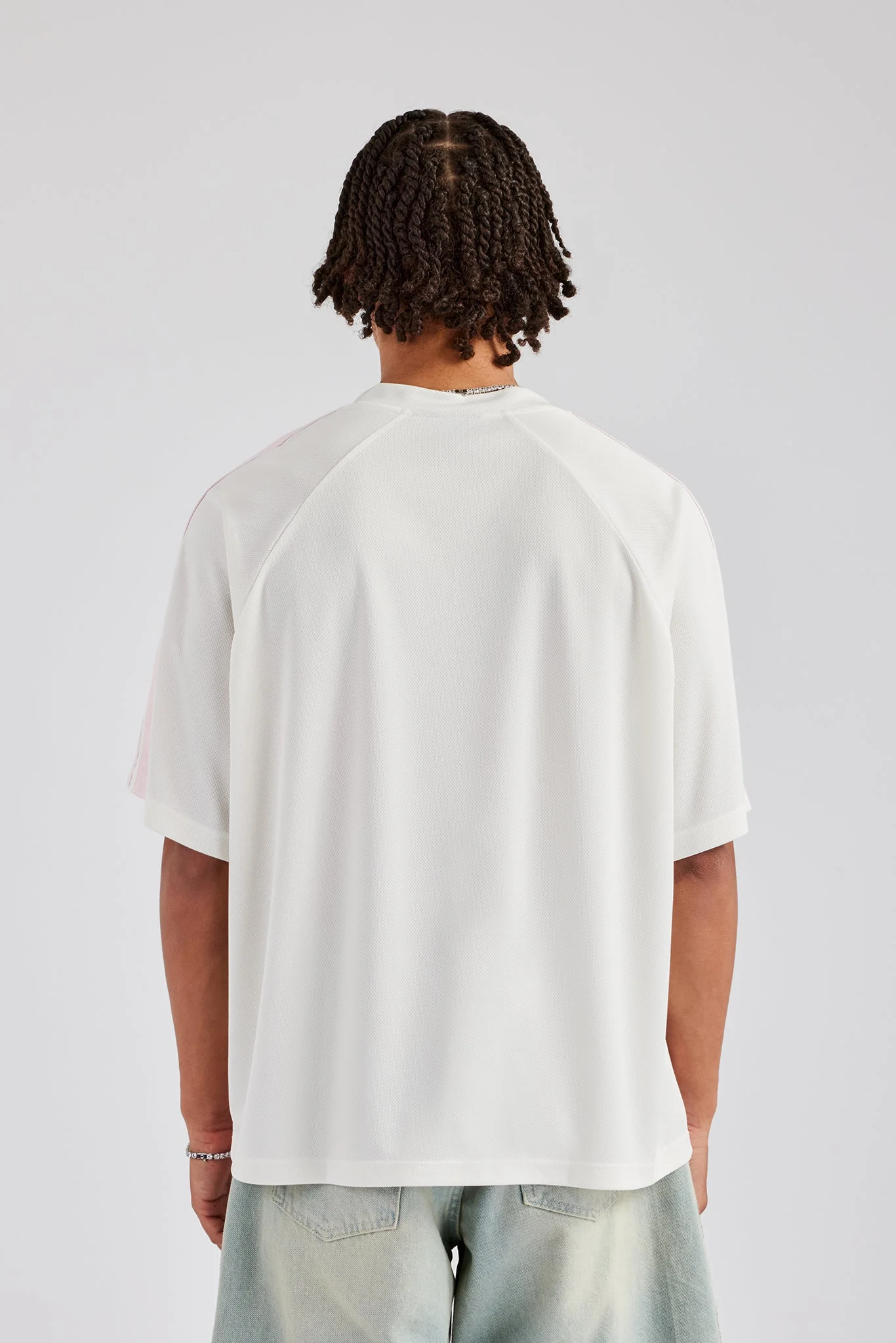 Cernucci Embroidered Football Top - Ecru - Image 4