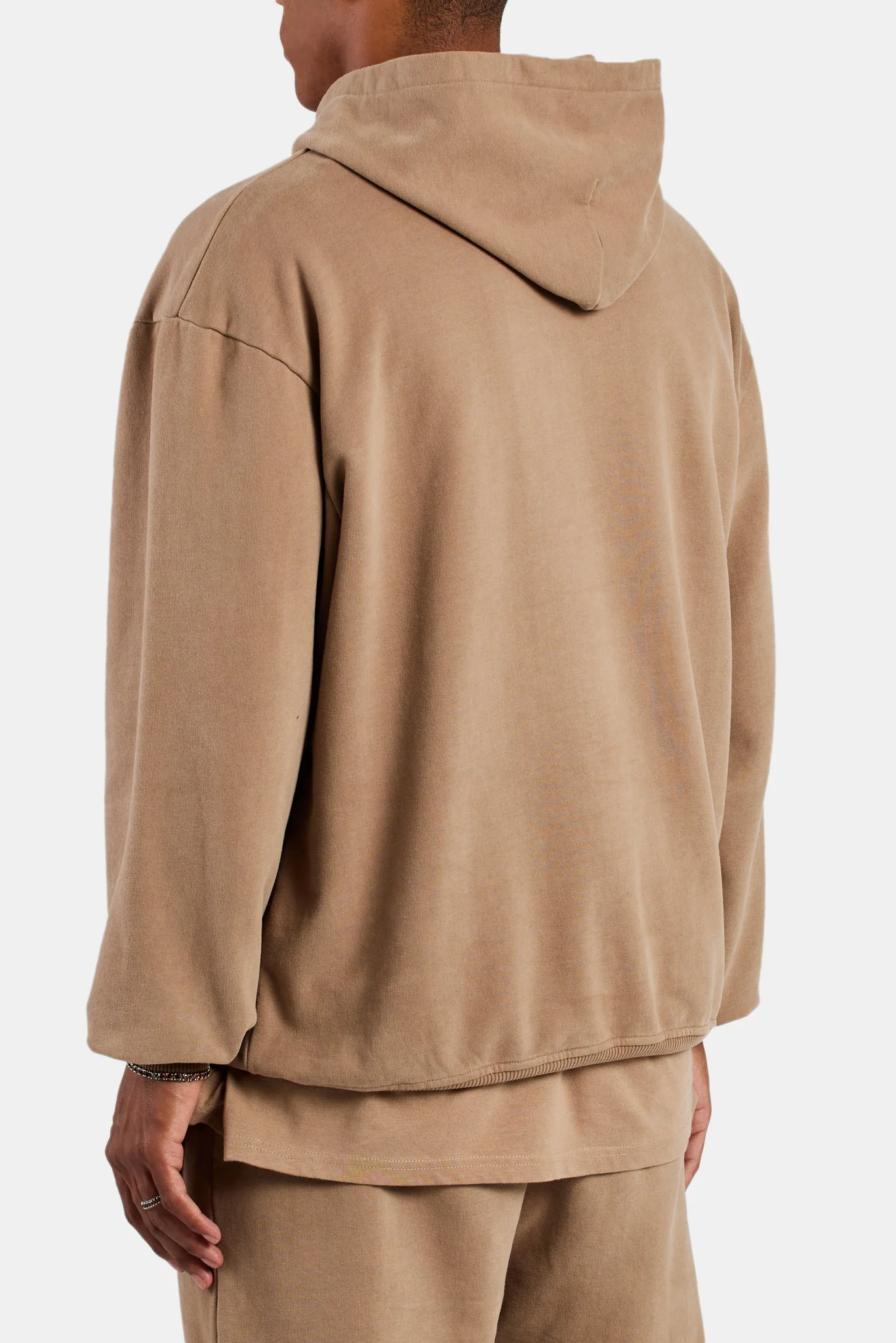 Cernucci Font Hoodie - Coffee - Image 4