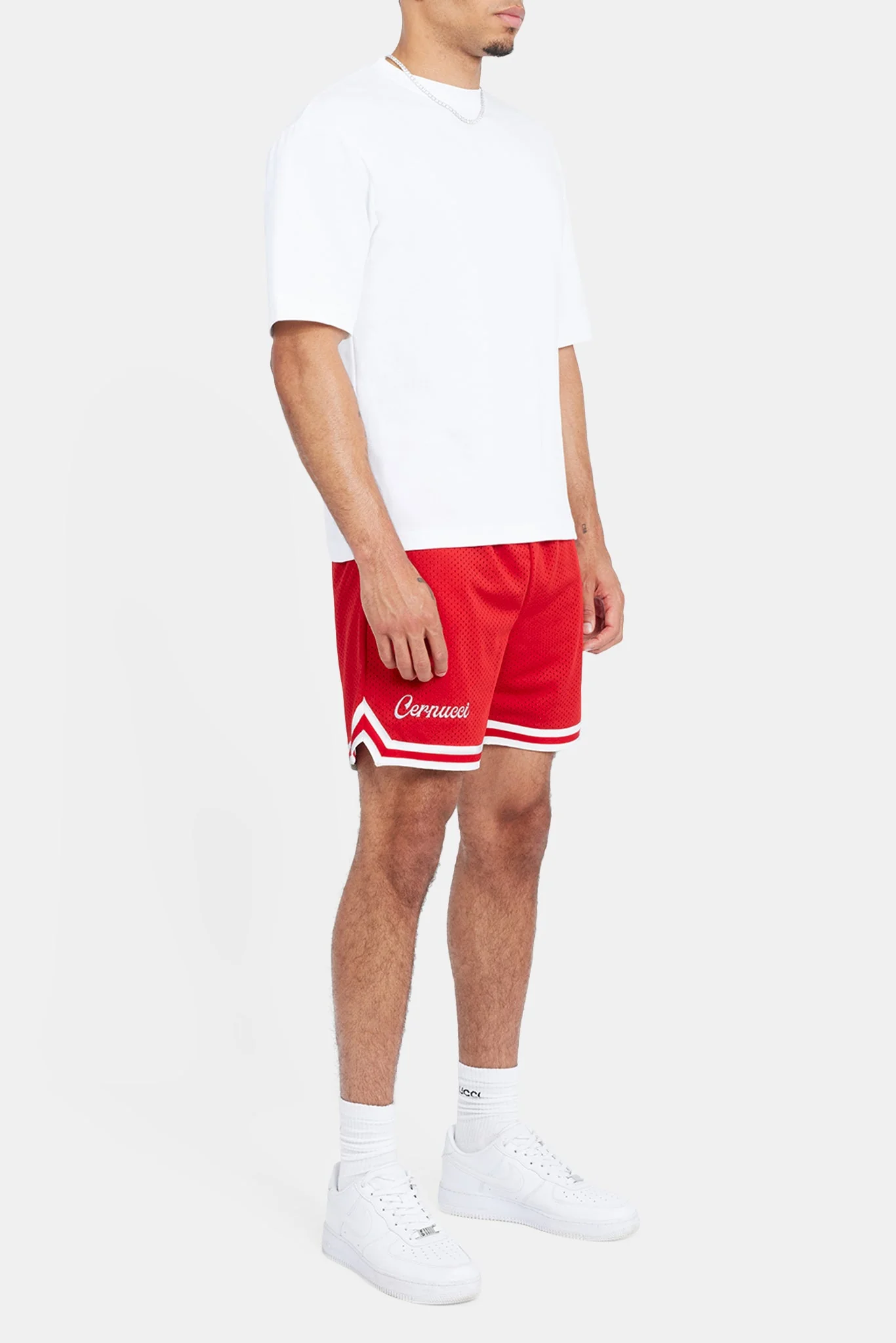 Cernucci Mesh Short - Red - Image 4