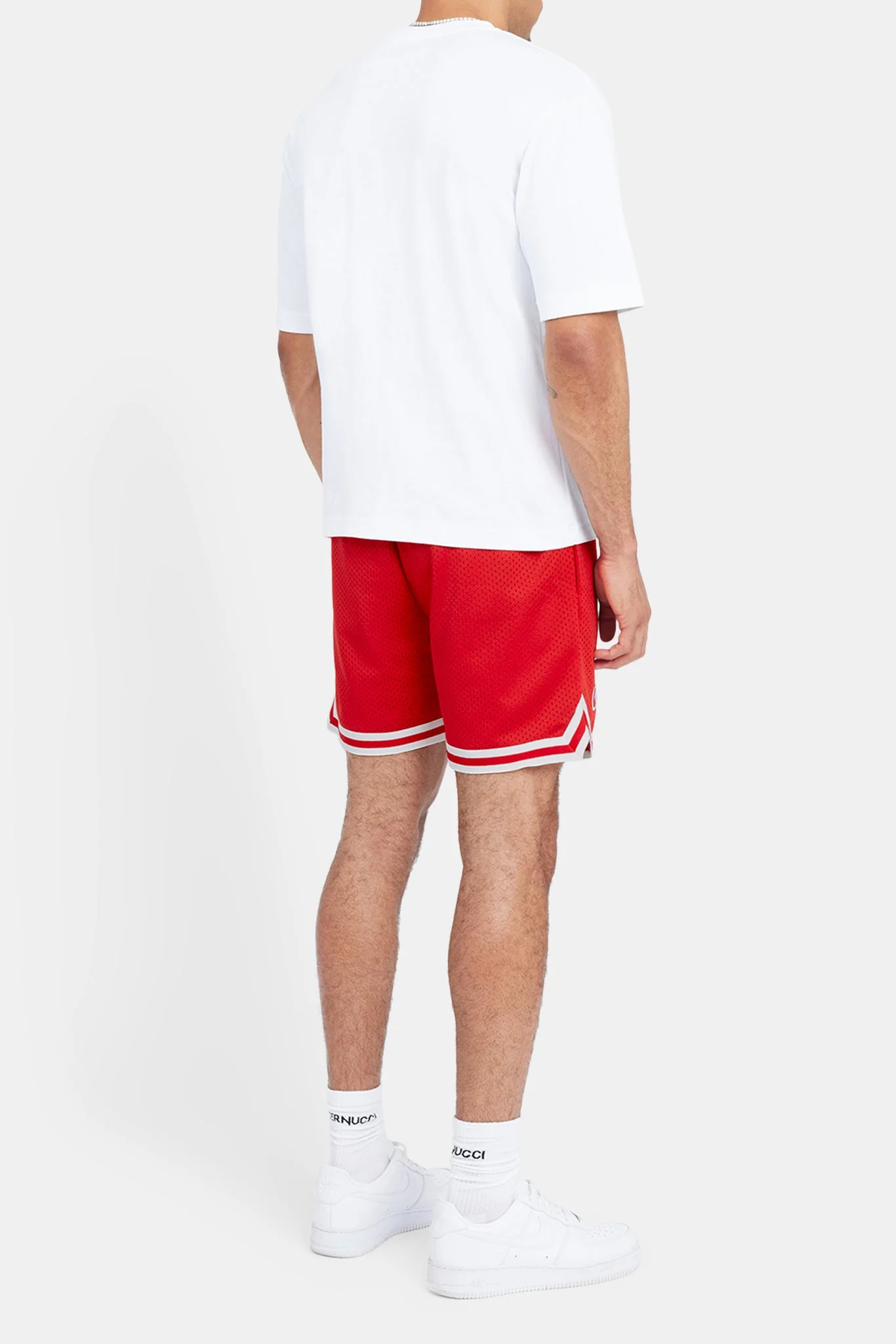 Cernucci Mesh Short - Red - Image 5