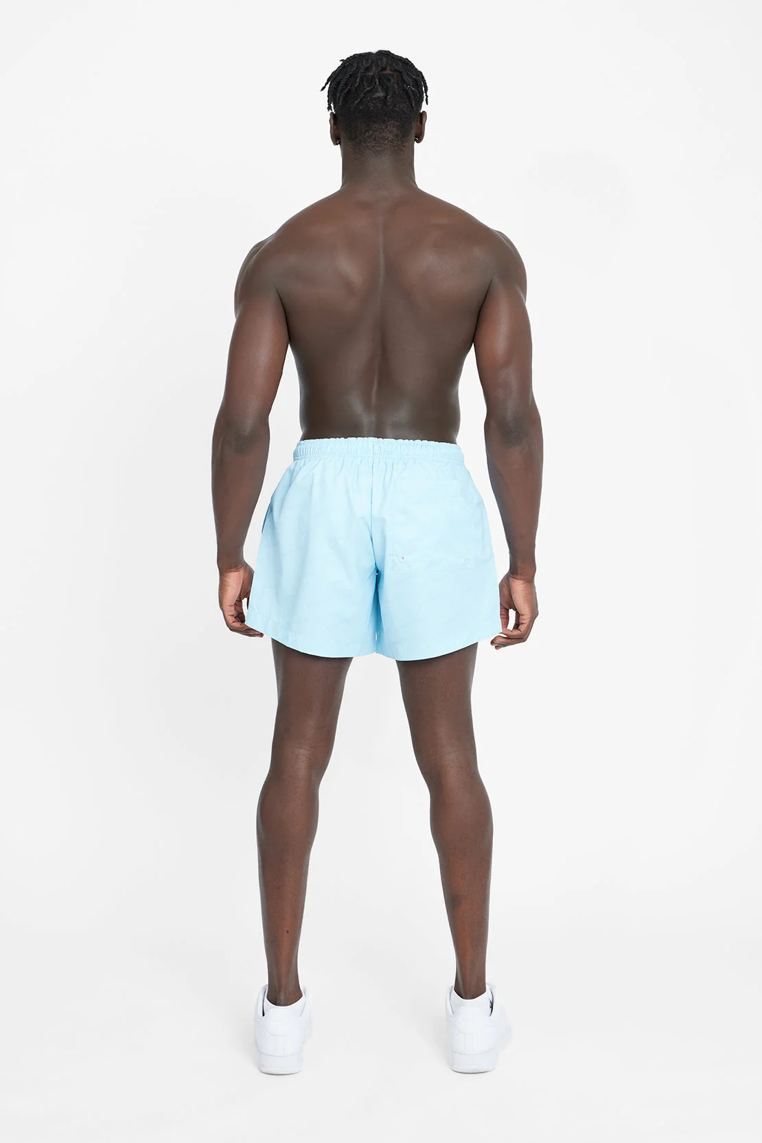 Cernucci Monogram Swimshorts - Baby Blue - Image 6