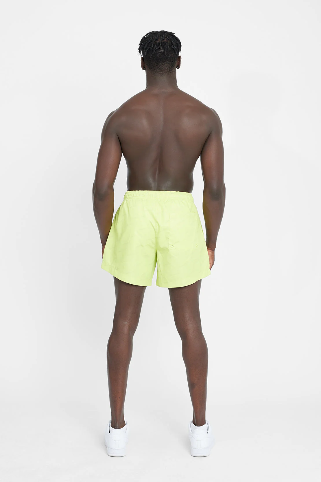 Cernucci Monogram Swimshorts - Lime - Image 5